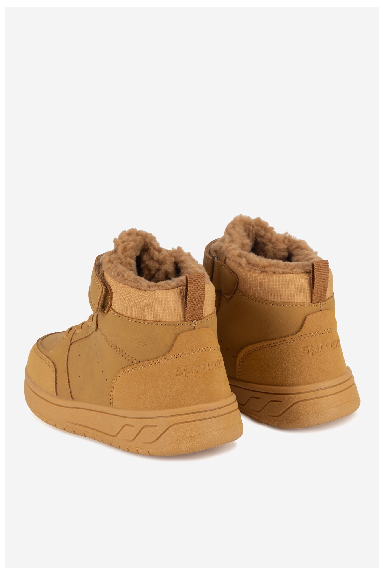 Trzewiki SPRANDI EARTH GEAR FURRY FUR CP40-21622Z Camel