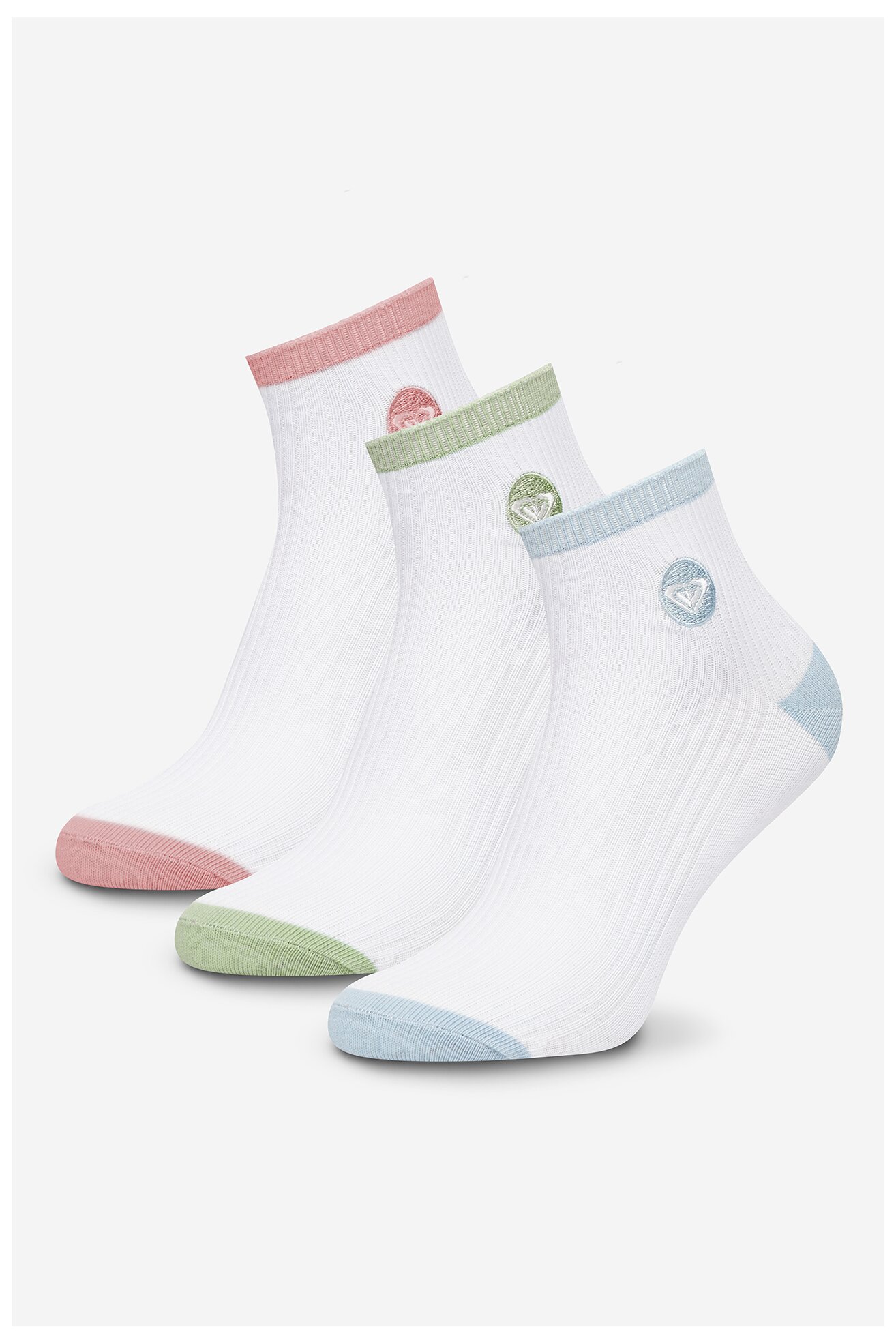 Skarpetki ROXY AS_ROXY_04Z_SS25 (3-PACK) Biały