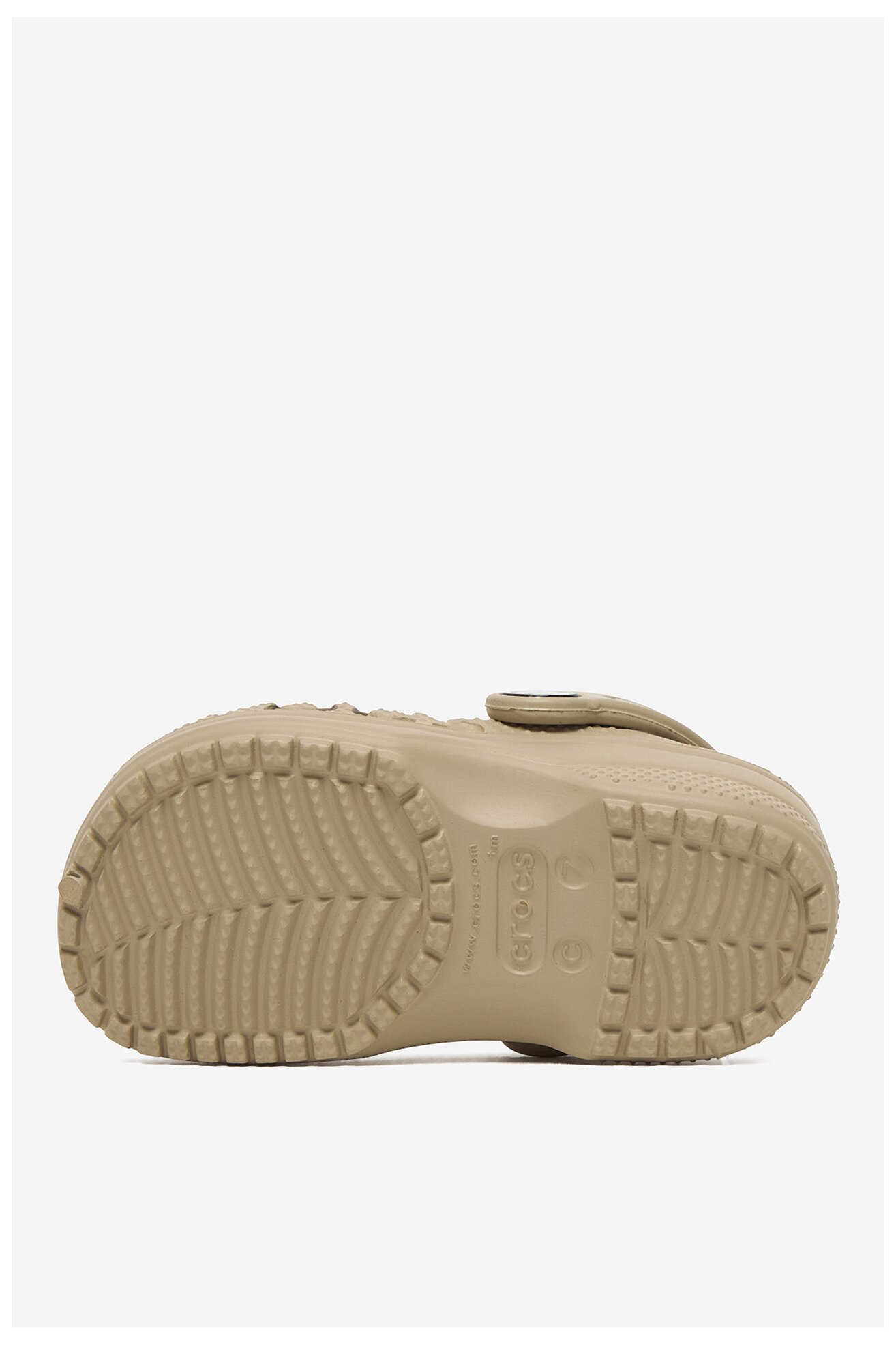 Klapki basenowe Crocs C-BAYA CLOG T 207012-2V3 Beżowy