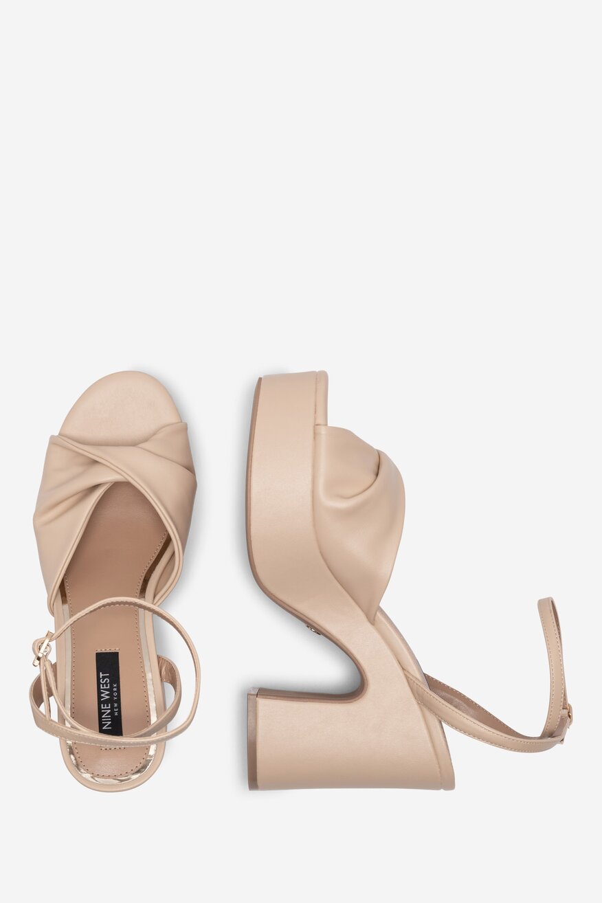 Sandály NINE WEST BÉŽOVÁ - 5905588559610