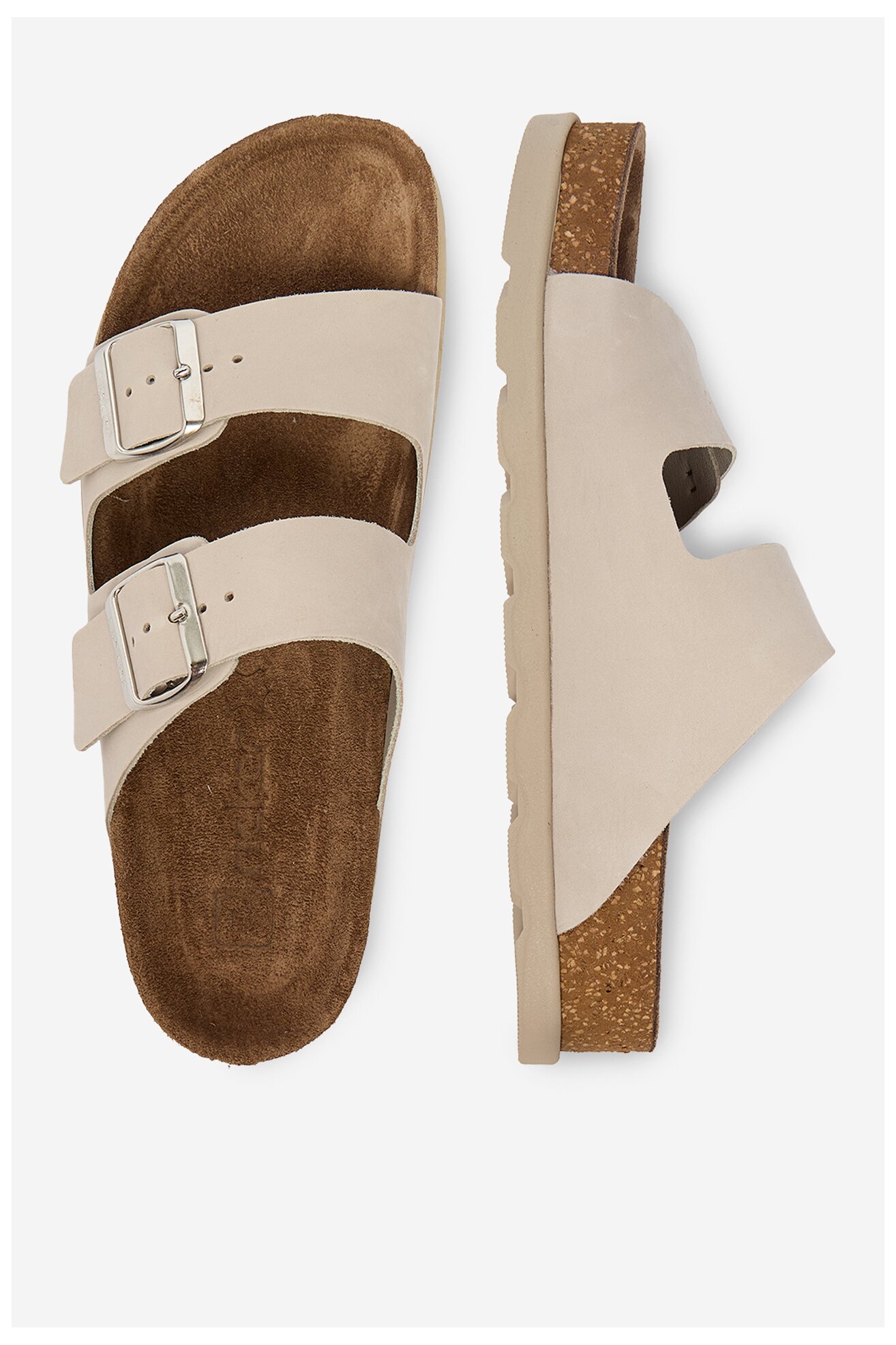 Klapki Rieker CEO-V3190-40 Beżowy jasny