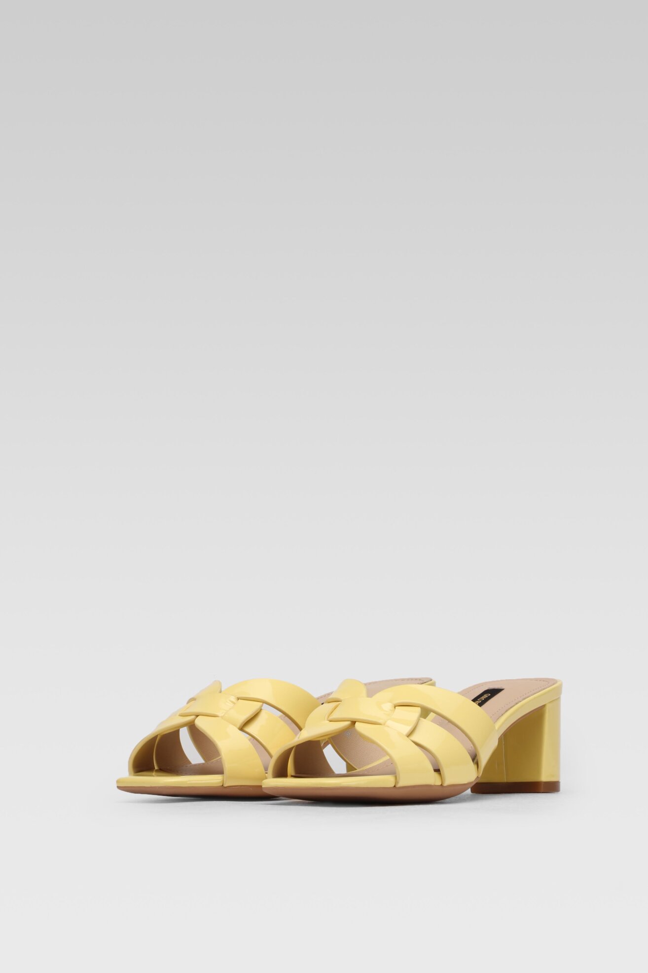 Klapki Gino Rossi V614-03 Żółty