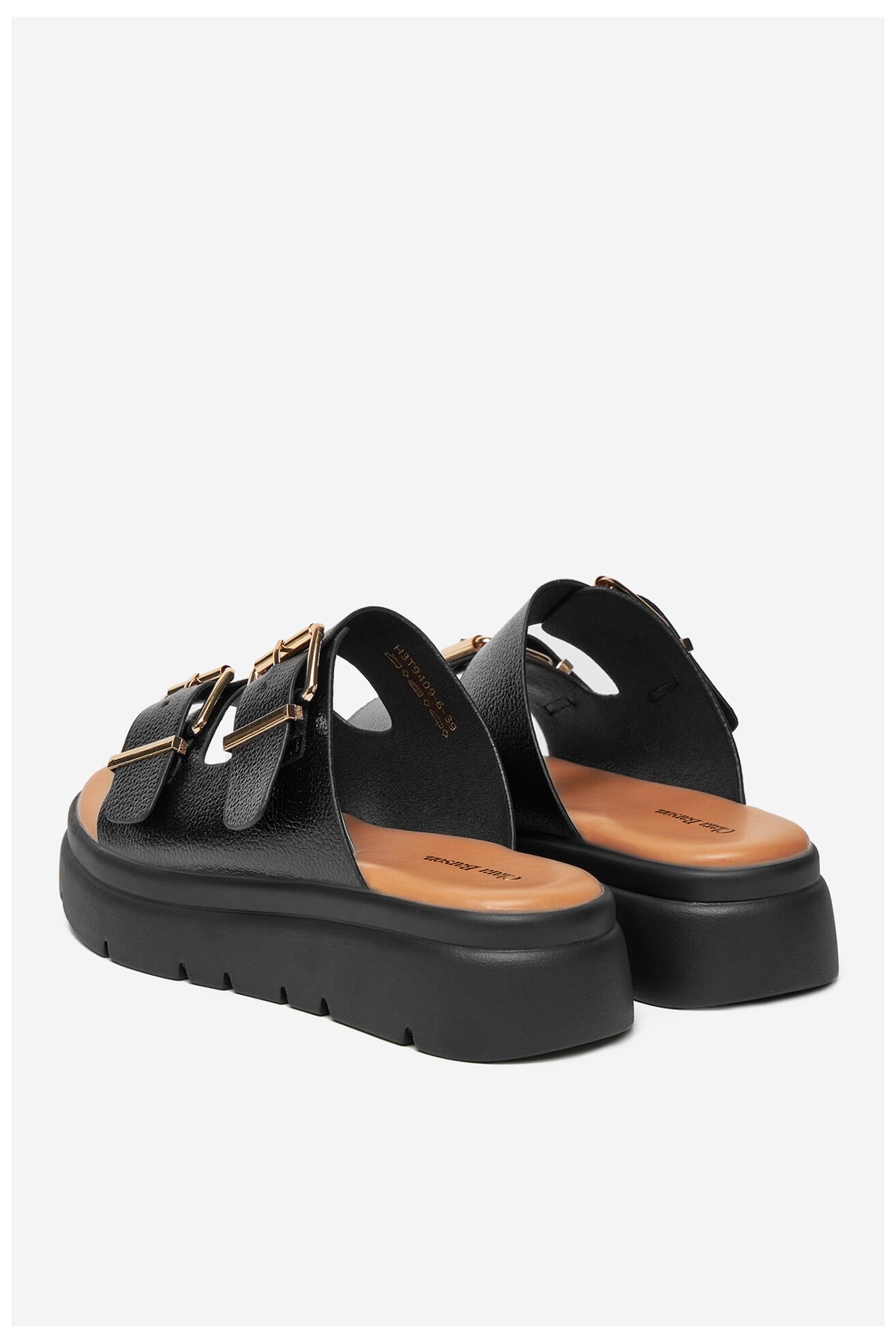 Klapki Clara Barson H3T9409-6 Czarny