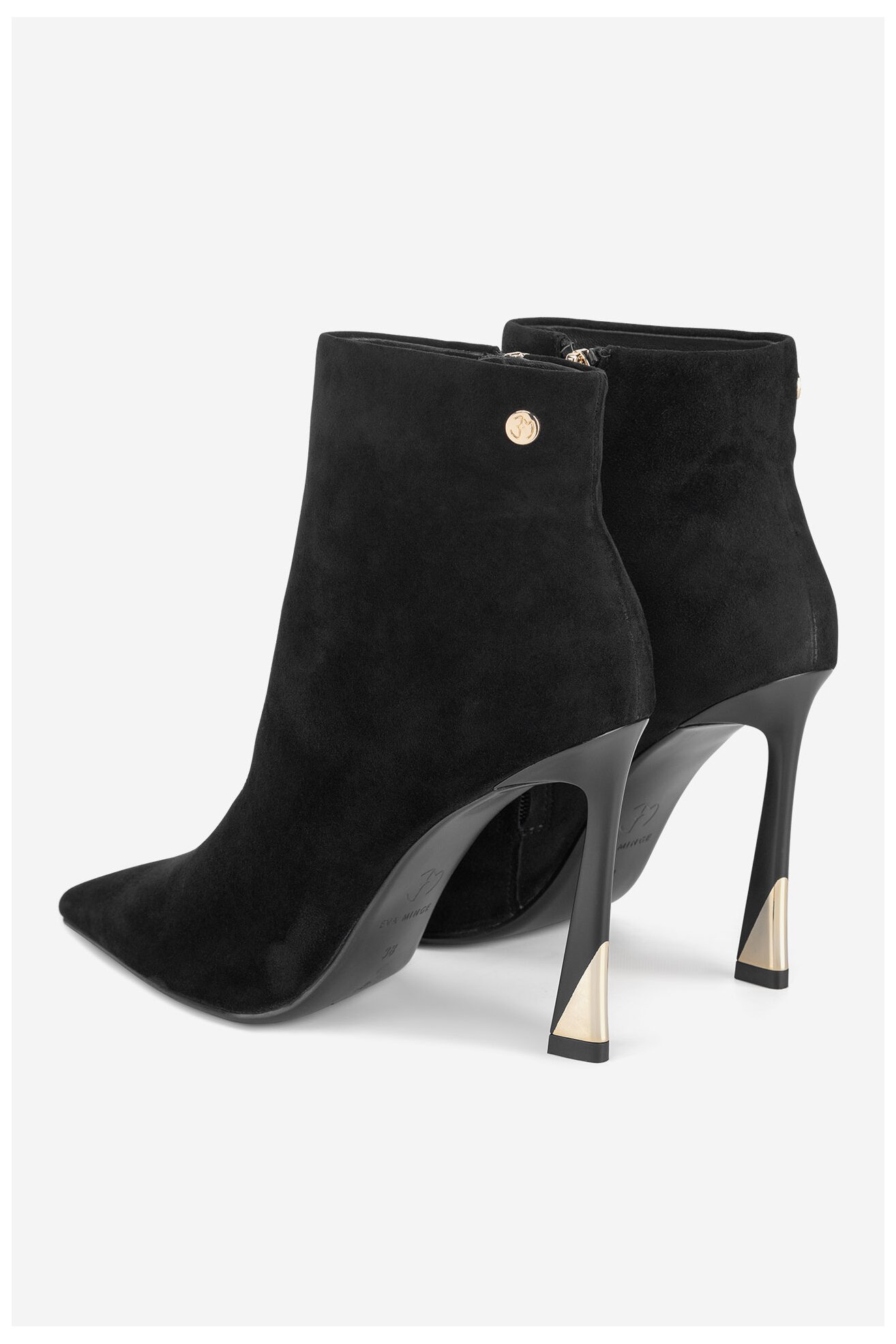 Bokacsizma EVA MINGE HESA-1112-0402-3 FEKETE