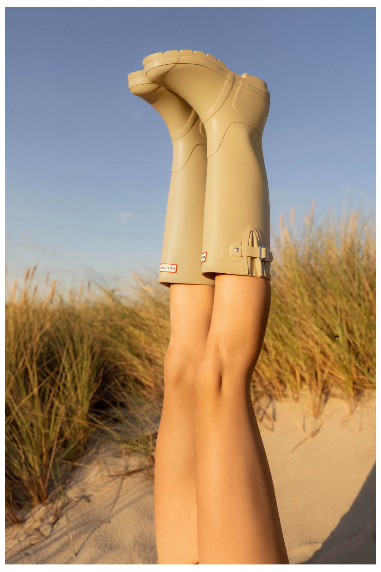 Cizme de cauciuc HUNTER HFW-005. CREM