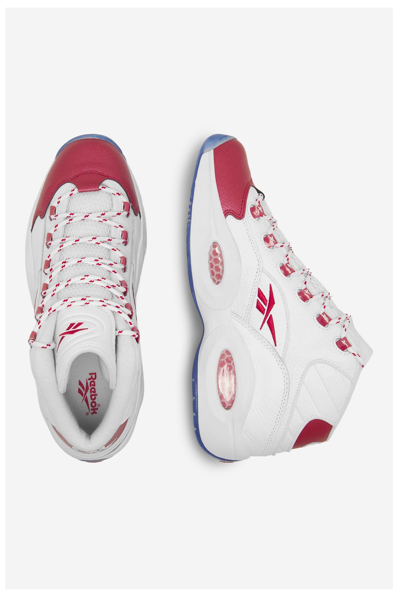 Obuwie sportowe Reebok QUESTION MID 100074721 Biały