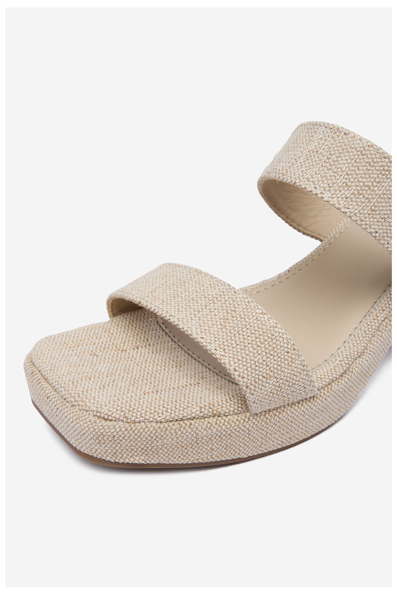 Klapki DeeZee CEO-YLD-H9004 Beżowy