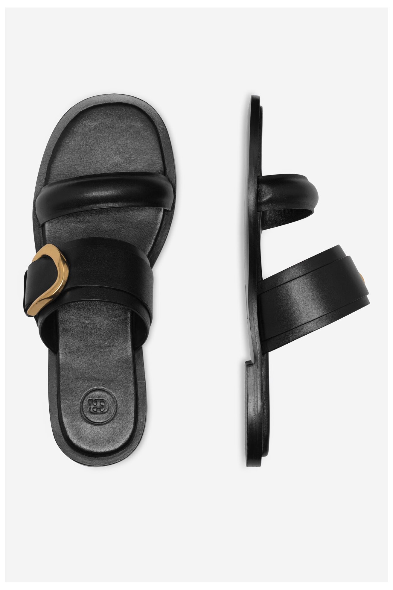 Klapki Gino Rossi ELZA-112686 Czarny