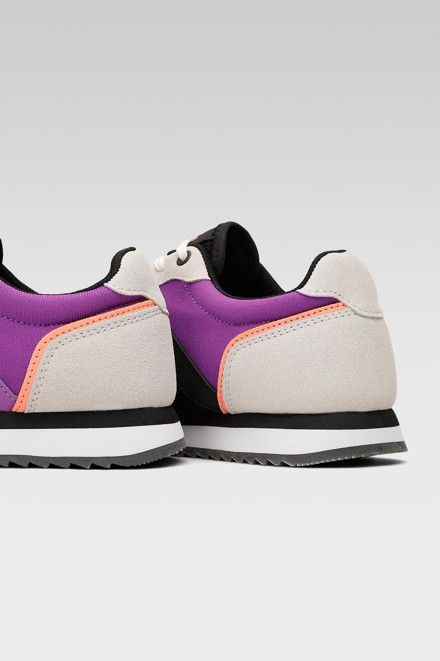 Sprandi - Obuwie sportowe fioletowe sznurowane - 5903698886114
