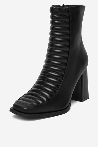 Ботильйони DeeZee 7366 5-BLACK PU ЧОРНИЙ