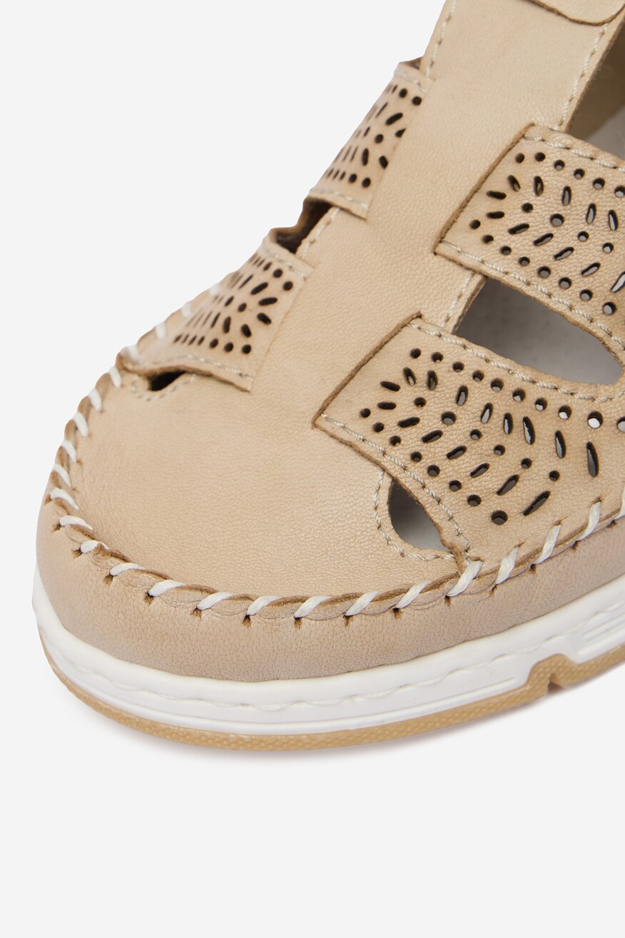 
                Половинки обувки Rieker БЕЖОВ - 5906751833230