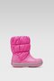 Ботуши Crocs WINTER PUFF BOOT KIDS 14613-6TR РОЗОВ
