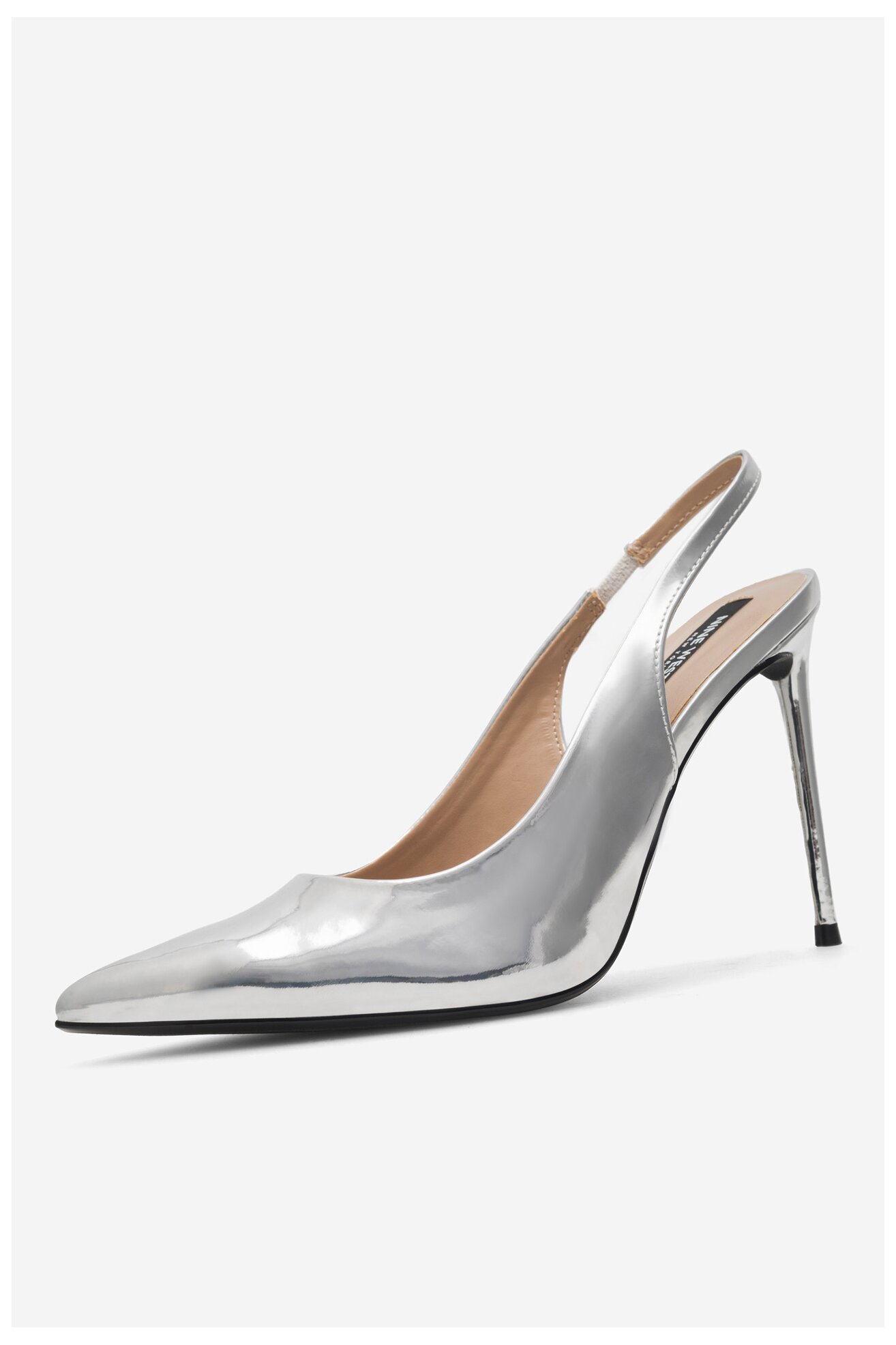 Czółenka NINE WEST AYANA ZL22045-1CC Srebrny