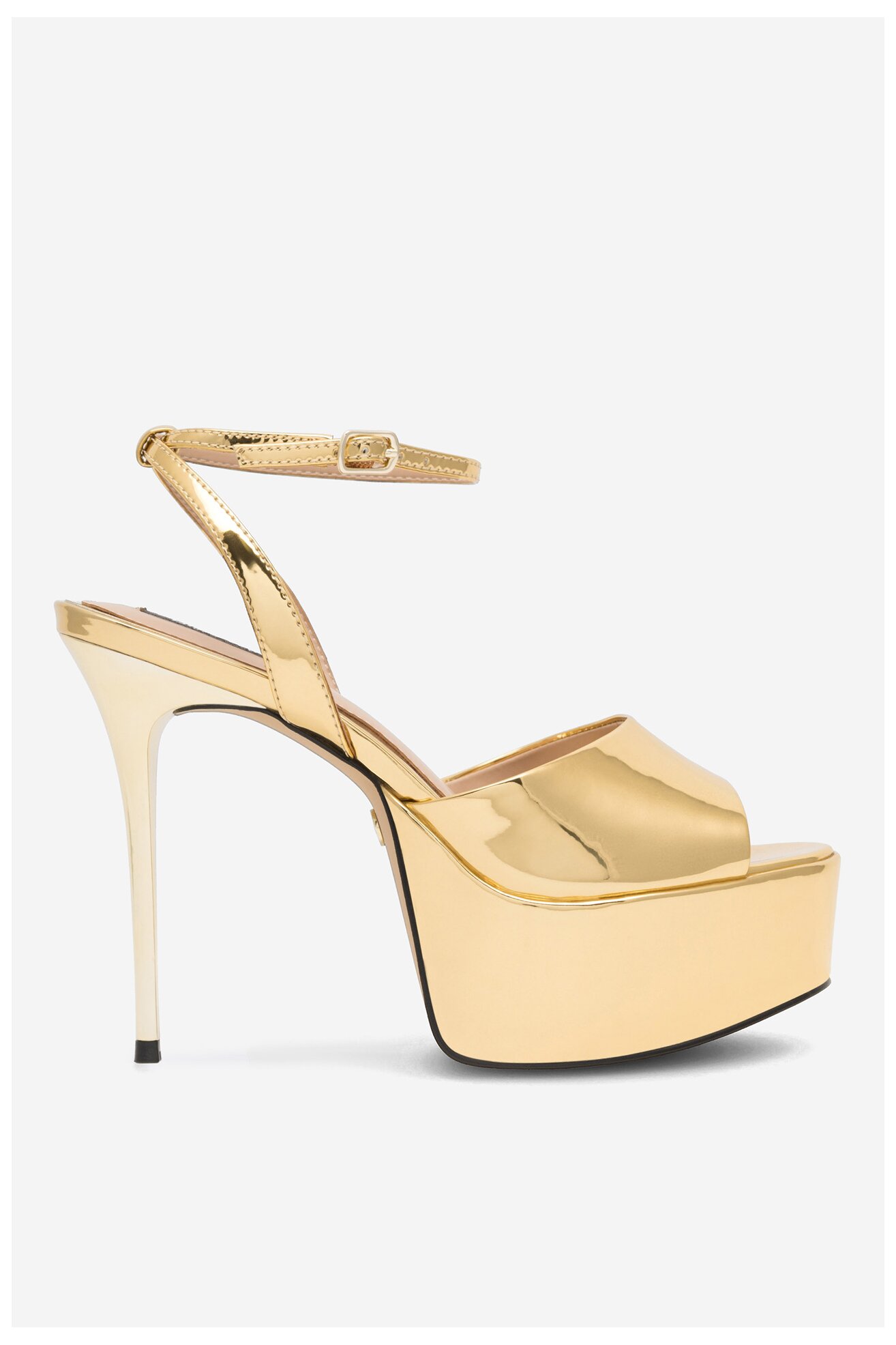 Sandały NINE WEST CHANDA ZL23031CC Złoty