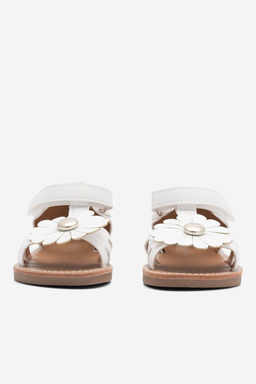 
                Nelli Blu - Sandały białe - 5904862816340