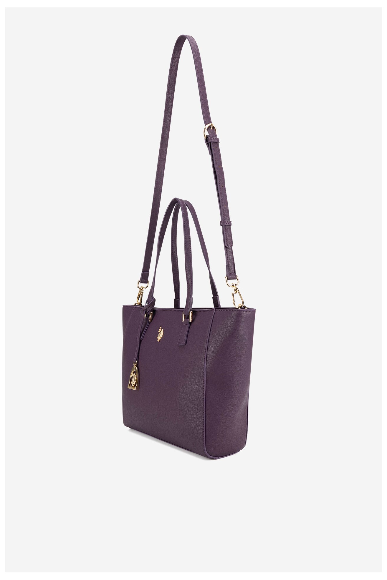 Torebka U.S. POLO ASSN. BIUXT6315WVP Fioletowy