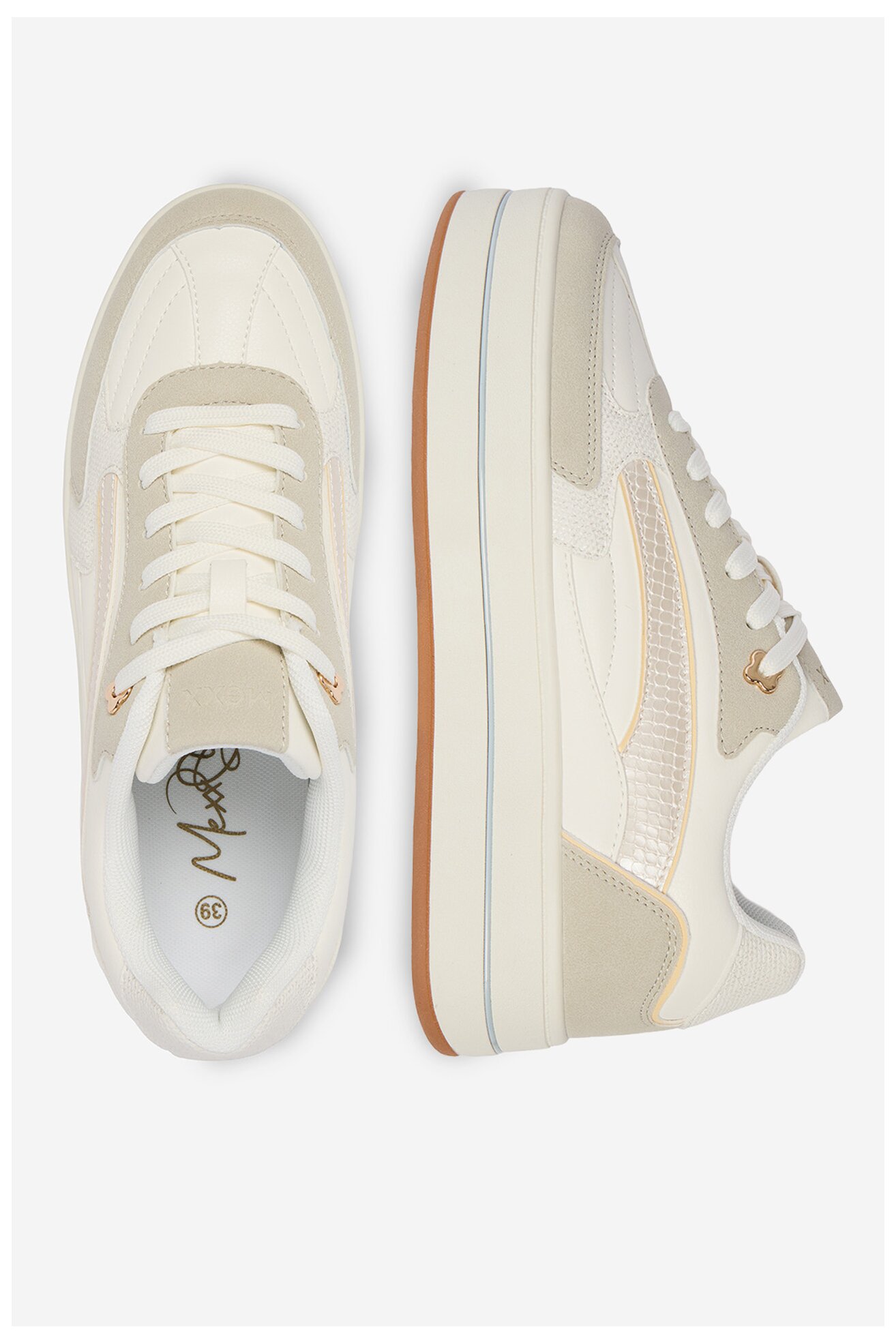 Sneakers Mexx CEO-MI001010961W Biały