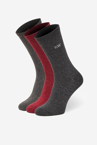 Čarape NINE WEST CEO_AS_NW_05_W_AW25 (3 PACK) MIKS