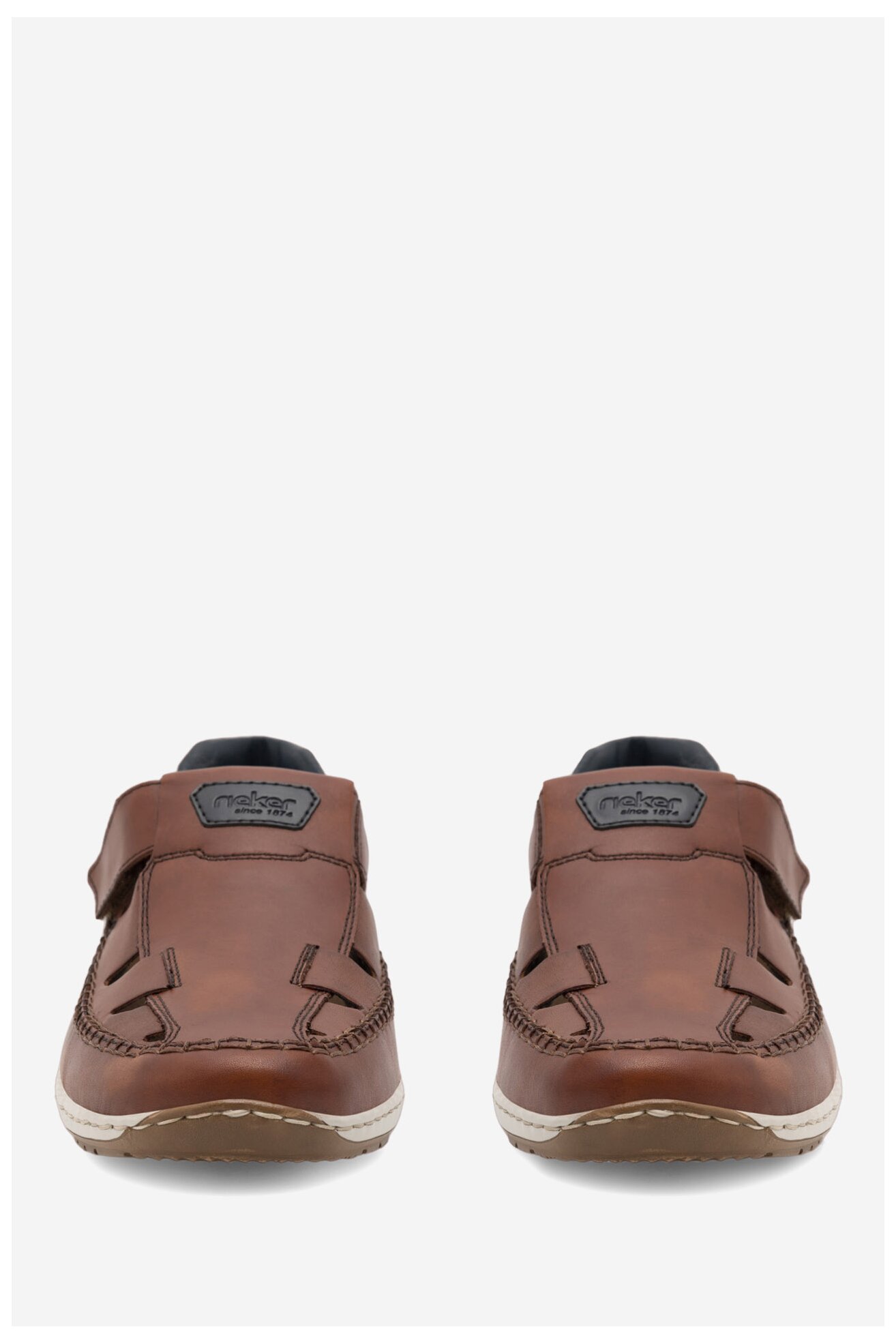 Polobotka Rieker 08838-24 HNĚDÁ