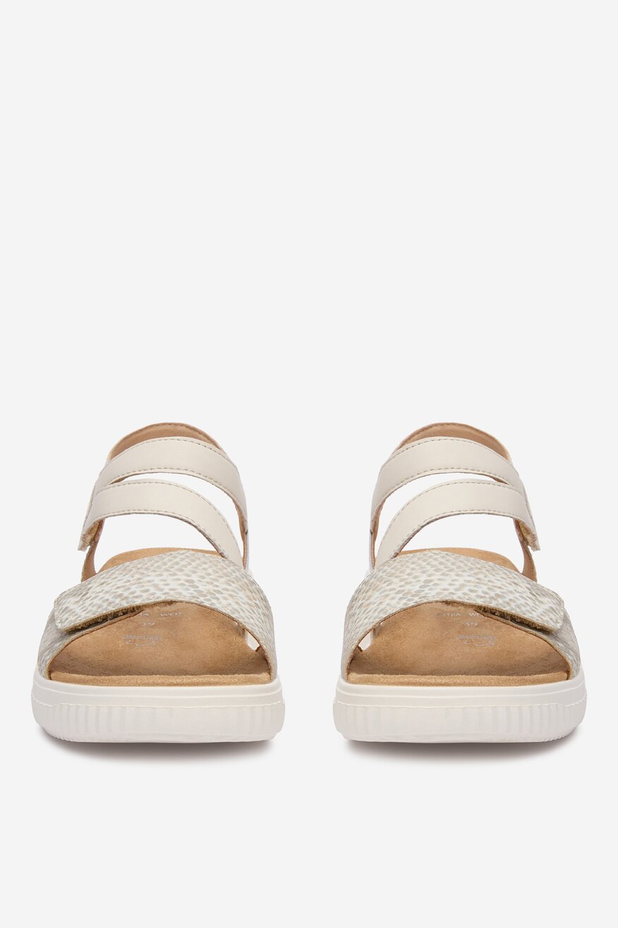 
                Remonte - Sandały skórzane - 5906751745694