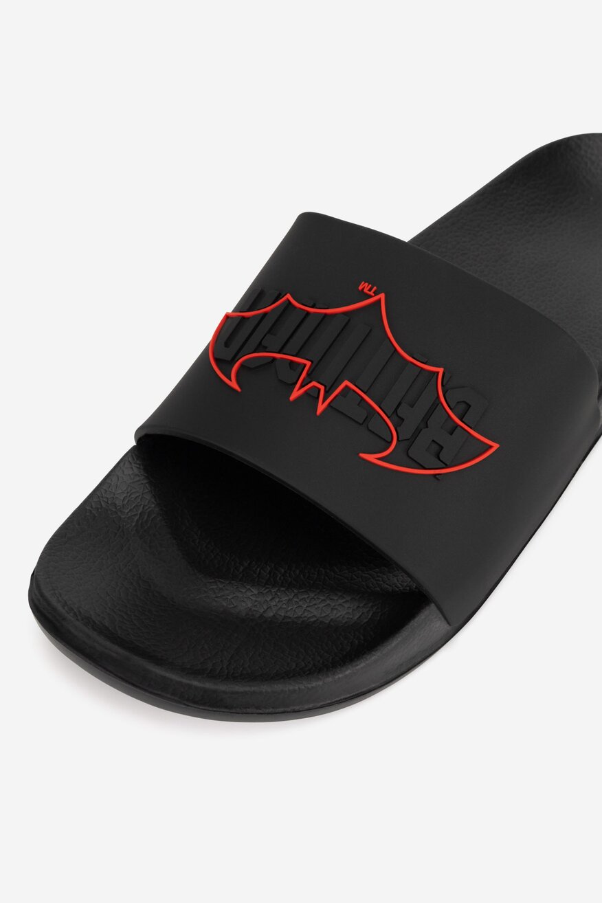 Plážové pantofle Batman ČERNÁ - 5906751306581