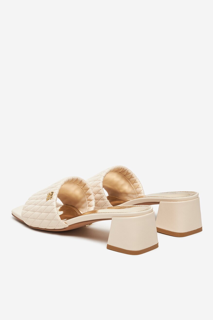 NINE WEST - Klapki na słupku - 5906751044513