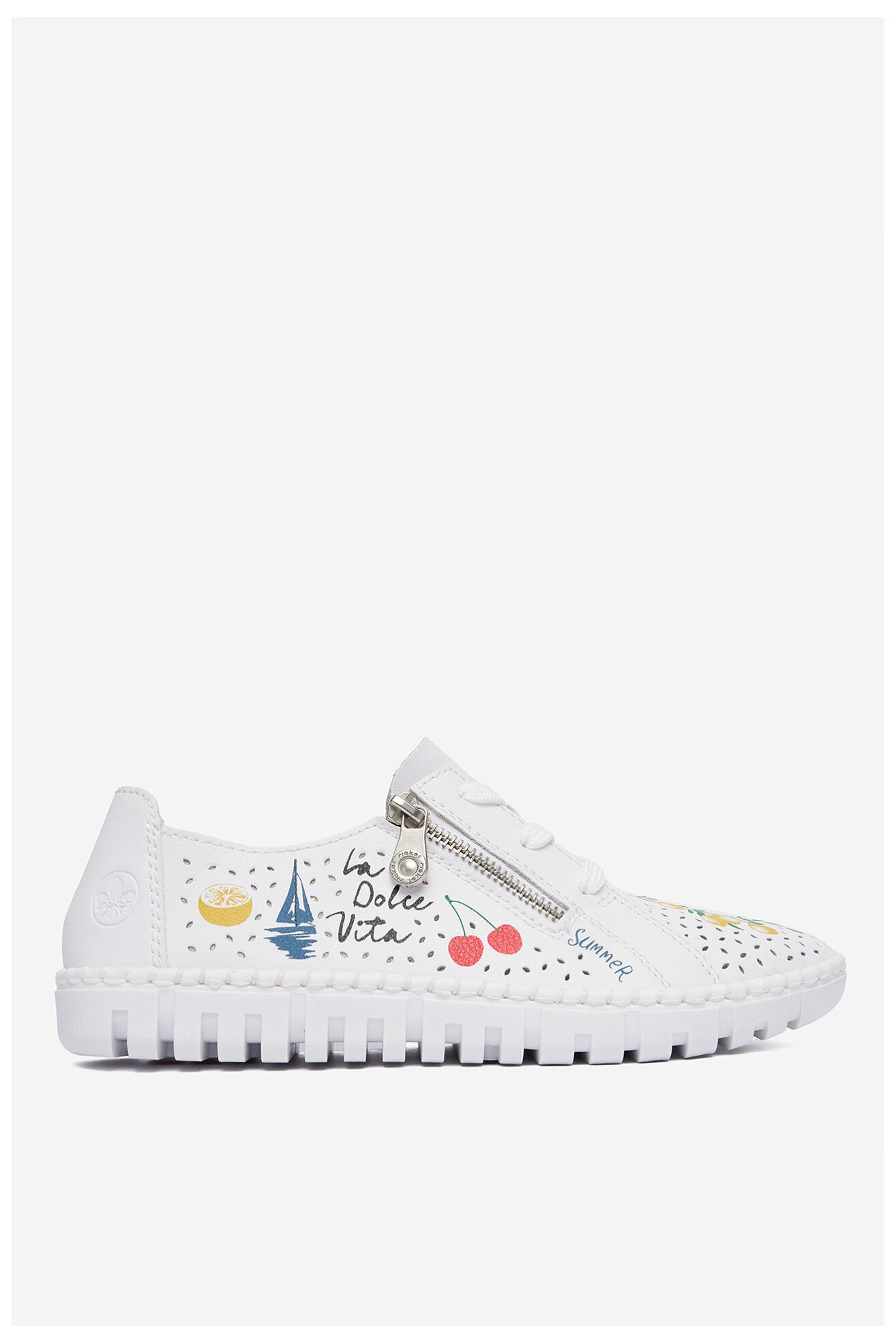 Półbuty Rieker CEO-M2310-80 Biały