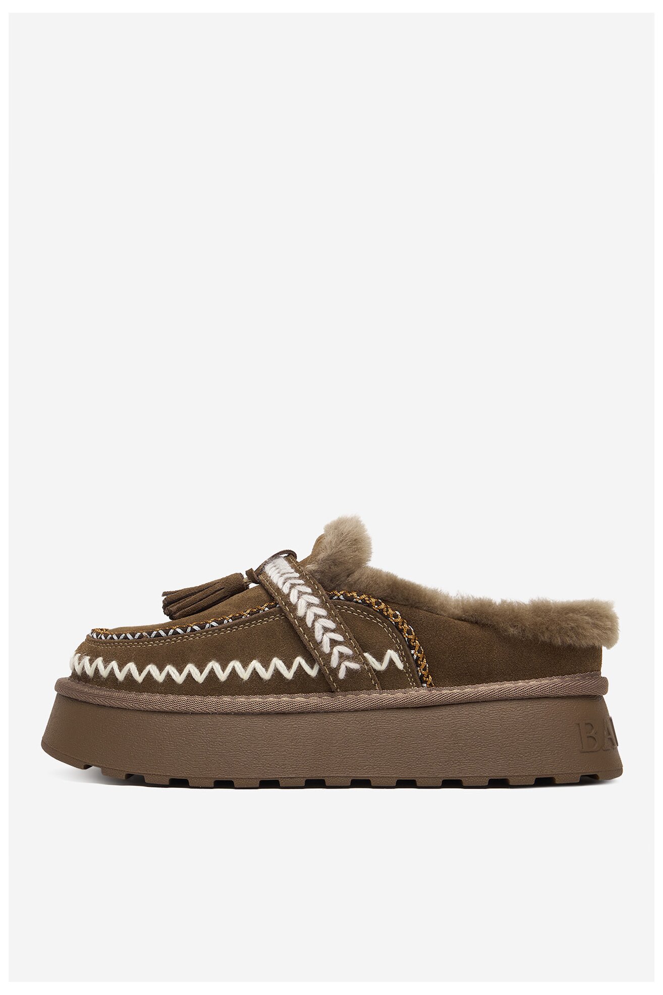 Papuci de casă Badura EO-CRYSTAL-TS6291 MARO DESCHIS