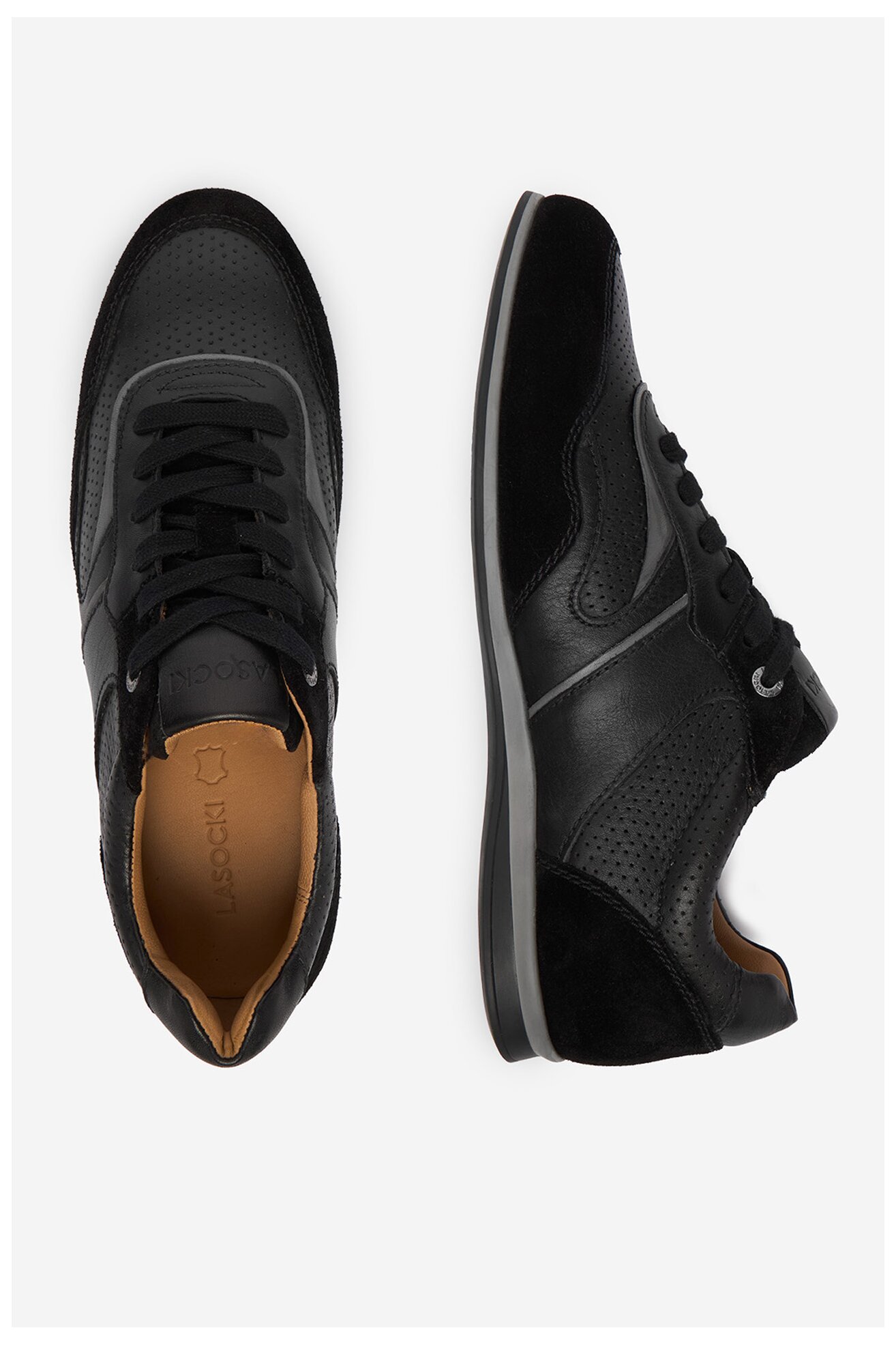 Félcipő Lasocki CEO-MAUZO-01 MI08 FEKETE