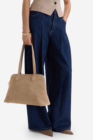 Сумка З Ремінцем Gino Rossi EO-LA482-7019-1 БЕЖЕВИЙ