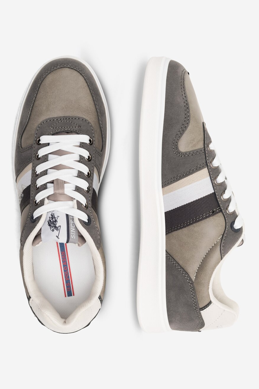 Сникърси U.S. POLO ASSN. СВЕТЛОСИВ - 2230051903212