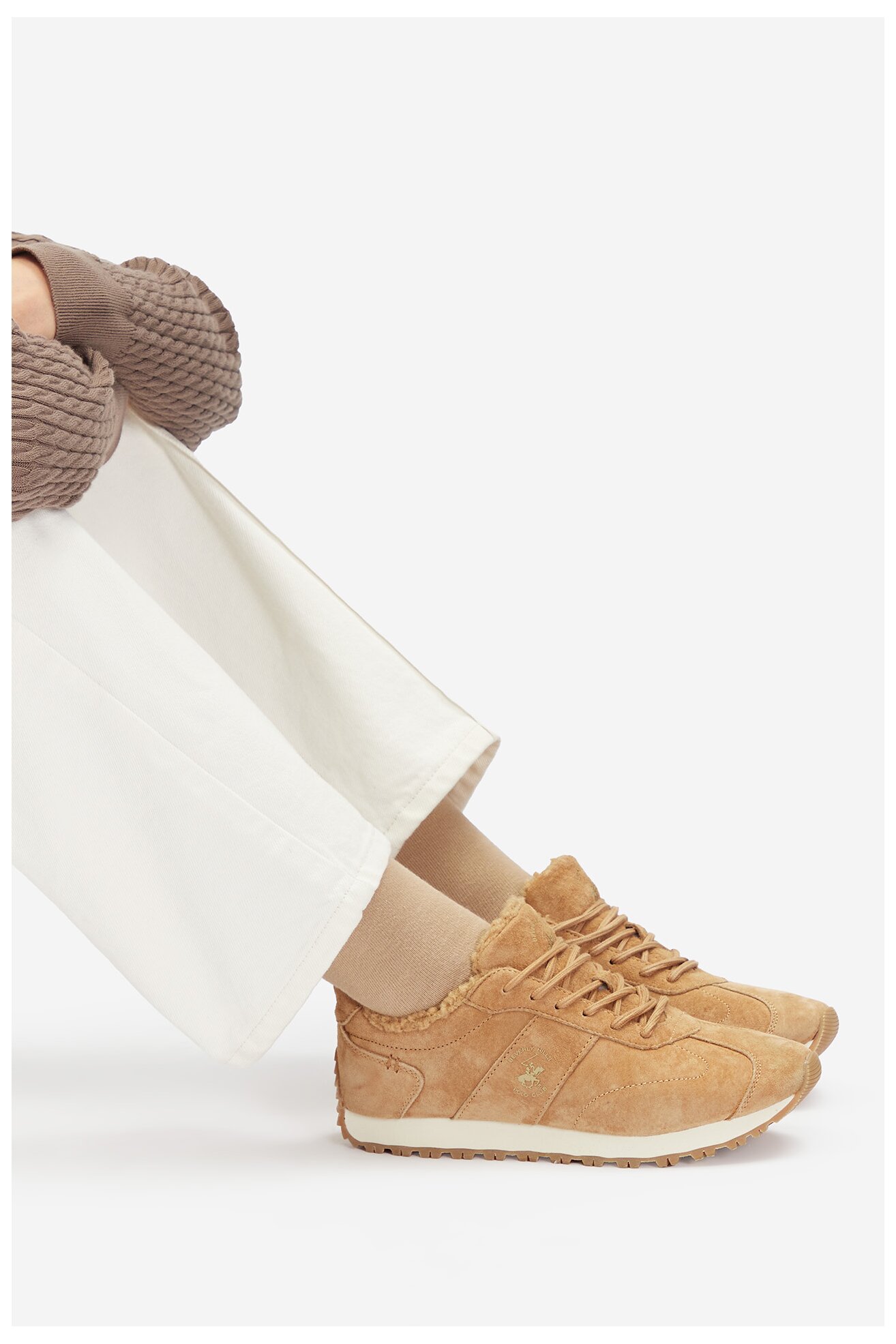 Tornacipő Beverly Hills Polo Club EO-V12-1187 CAMEL