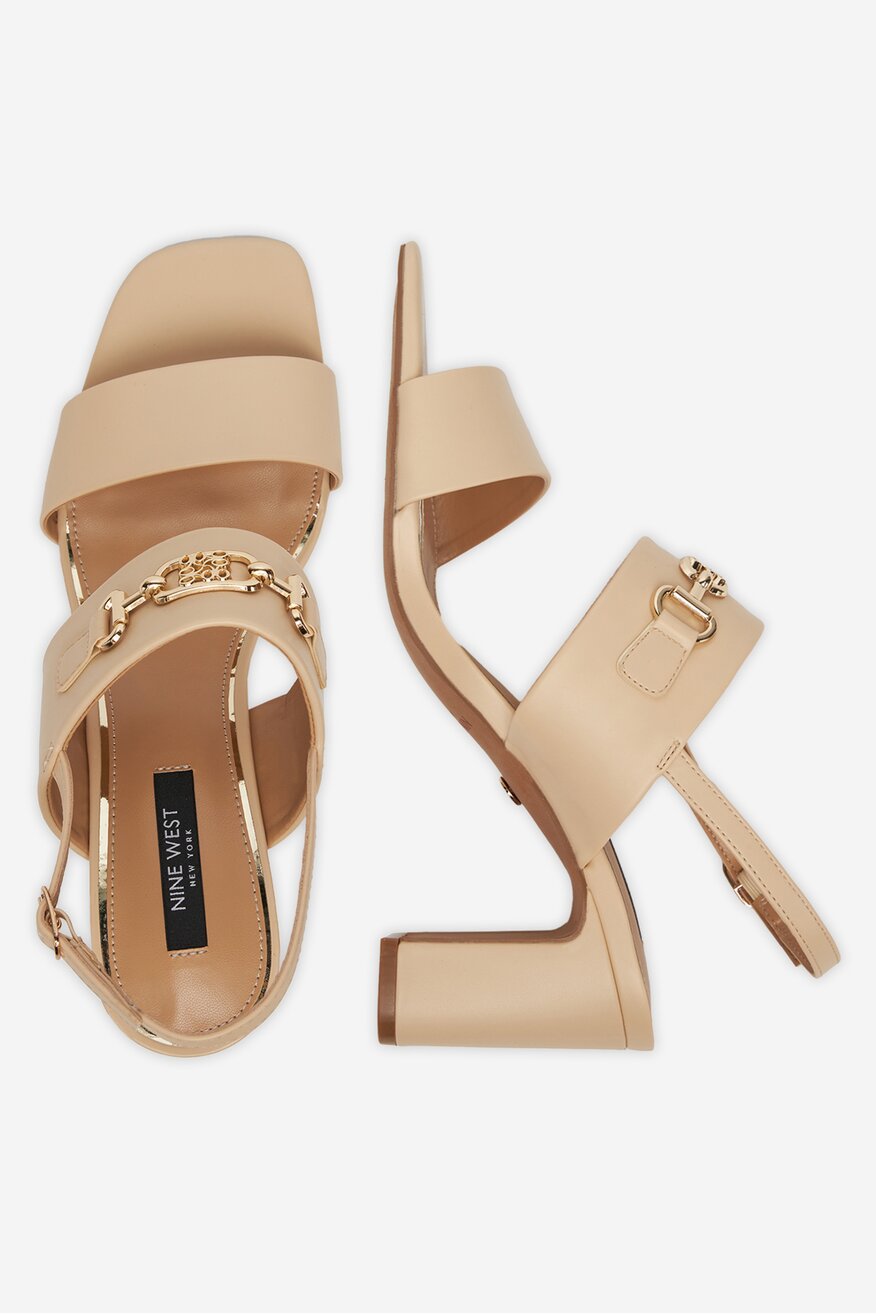 Sandály NINE WEST SVĚTLE BÉŽOVÁ - 5906751099704