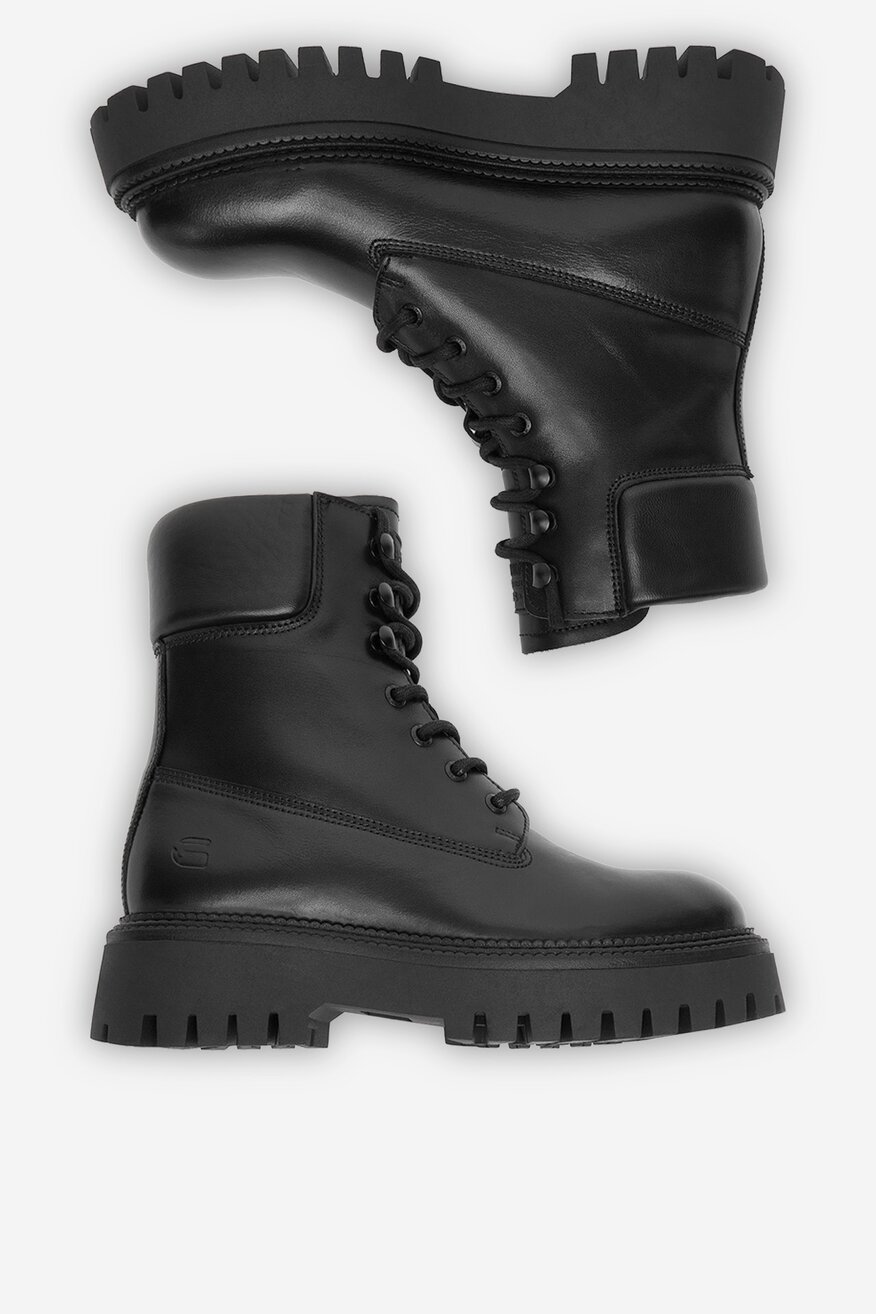 G-STAR RAW - Trzewiki skórzane ocieplane - 5906751314029