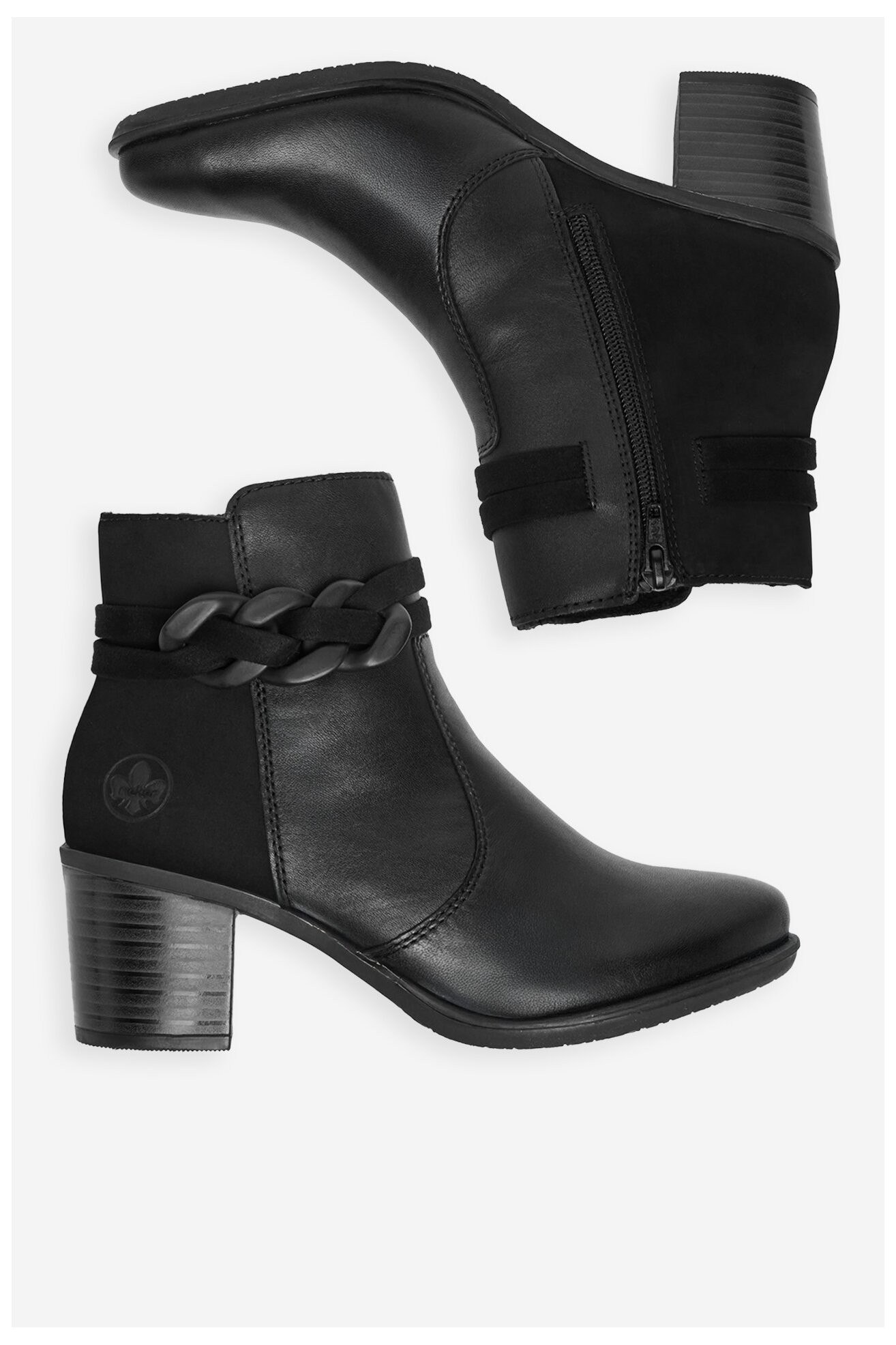 Bokacsizma Rieker CEO-Y2066-00 FEKETE