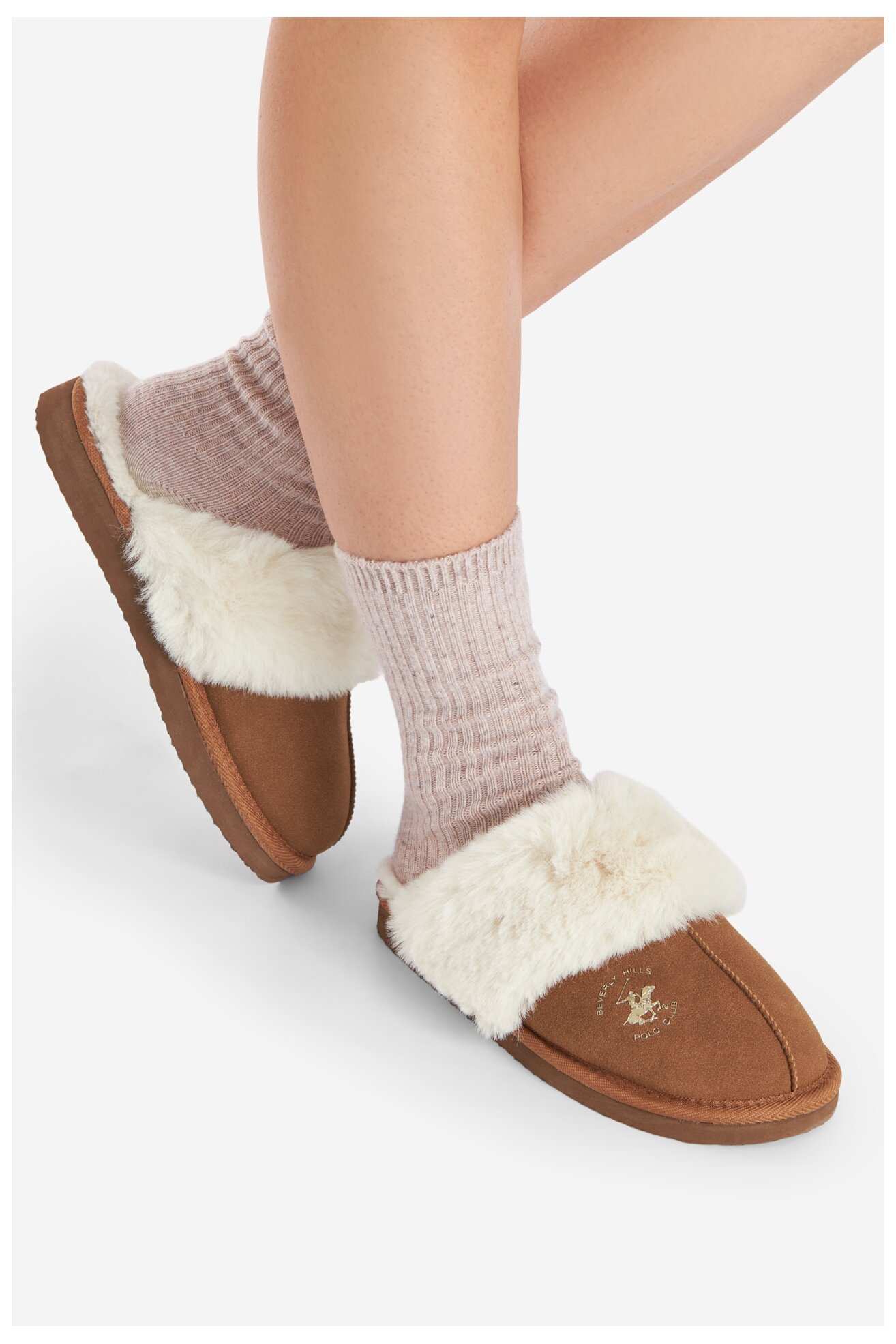 Papuče Beverly Hills Polo Club WFA3417-1 KAMEL