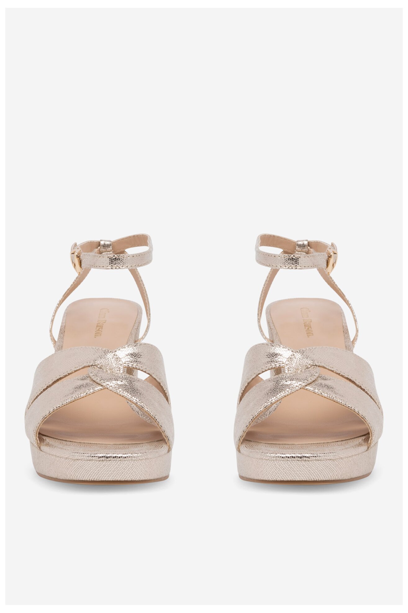 Сандали Clara Barson WYL3426-5 ЗЛАТИСТ