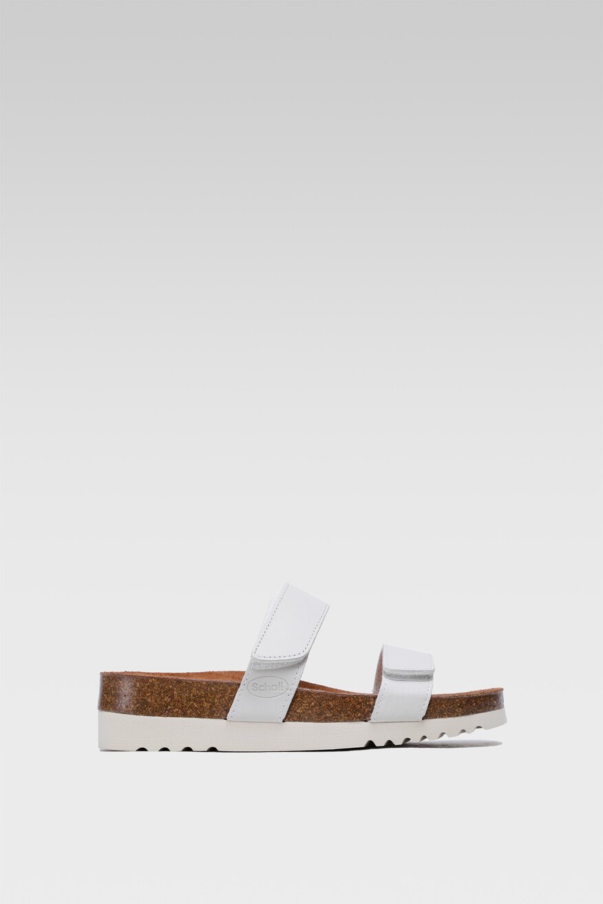 
                Scholl - Klapki skórzane - 5904248349172