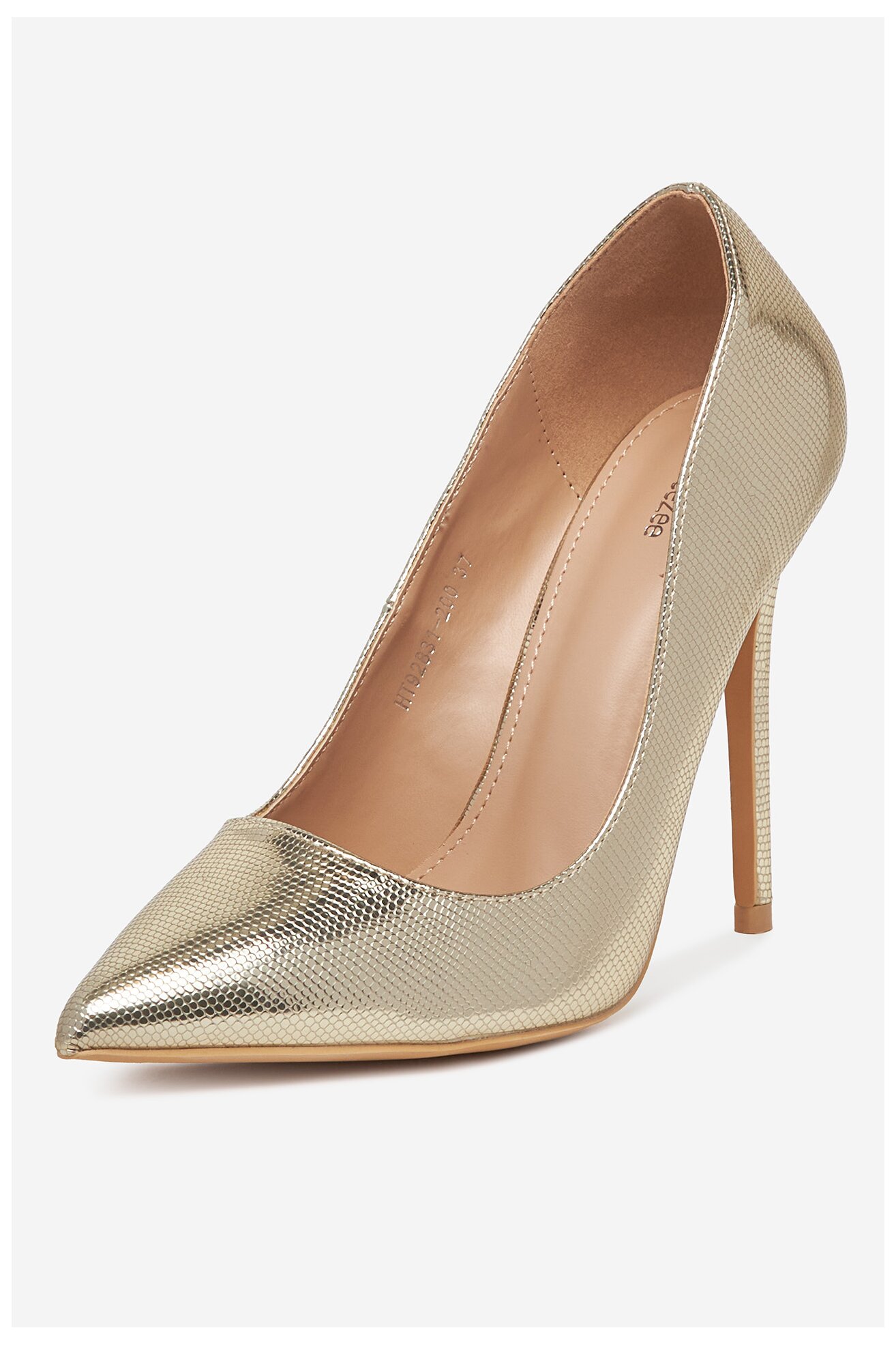 Pantofi cu toc DeeZee HT92831-200 AURIU