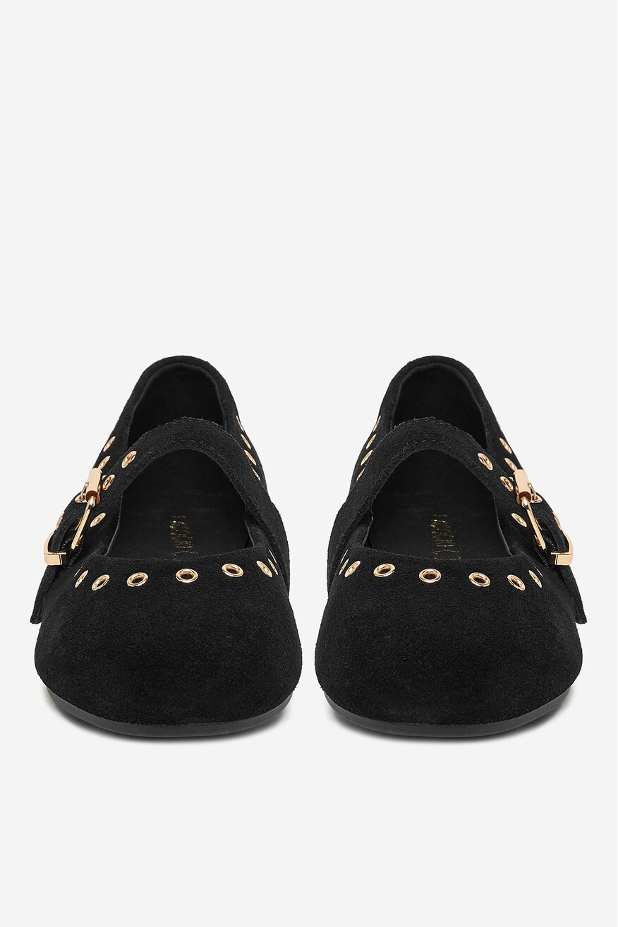 
                Lasocki - Baleriny skórzane - 5906751933008