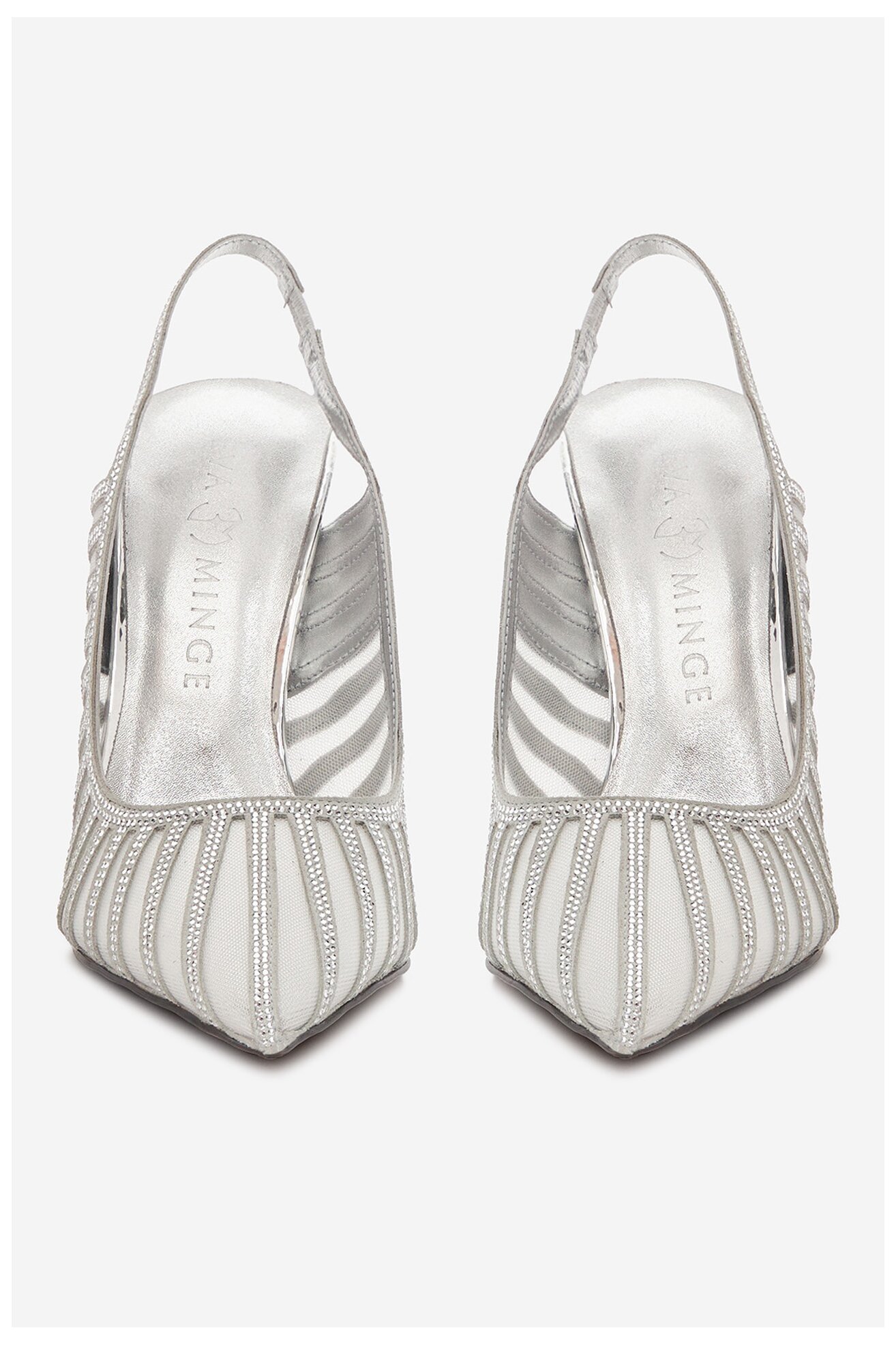 Pantofi cu toc EVA MINGE EO-AVA-E373-70H-C183Y1 ARGINTIU