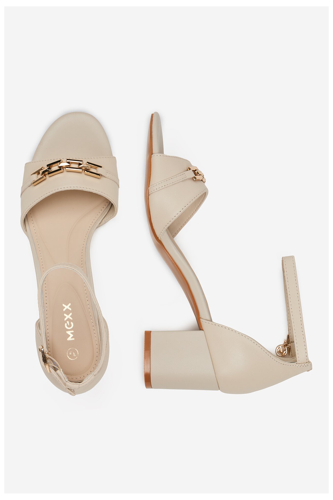 Sandały Mexx MX/022C-HY Beżowy jasny