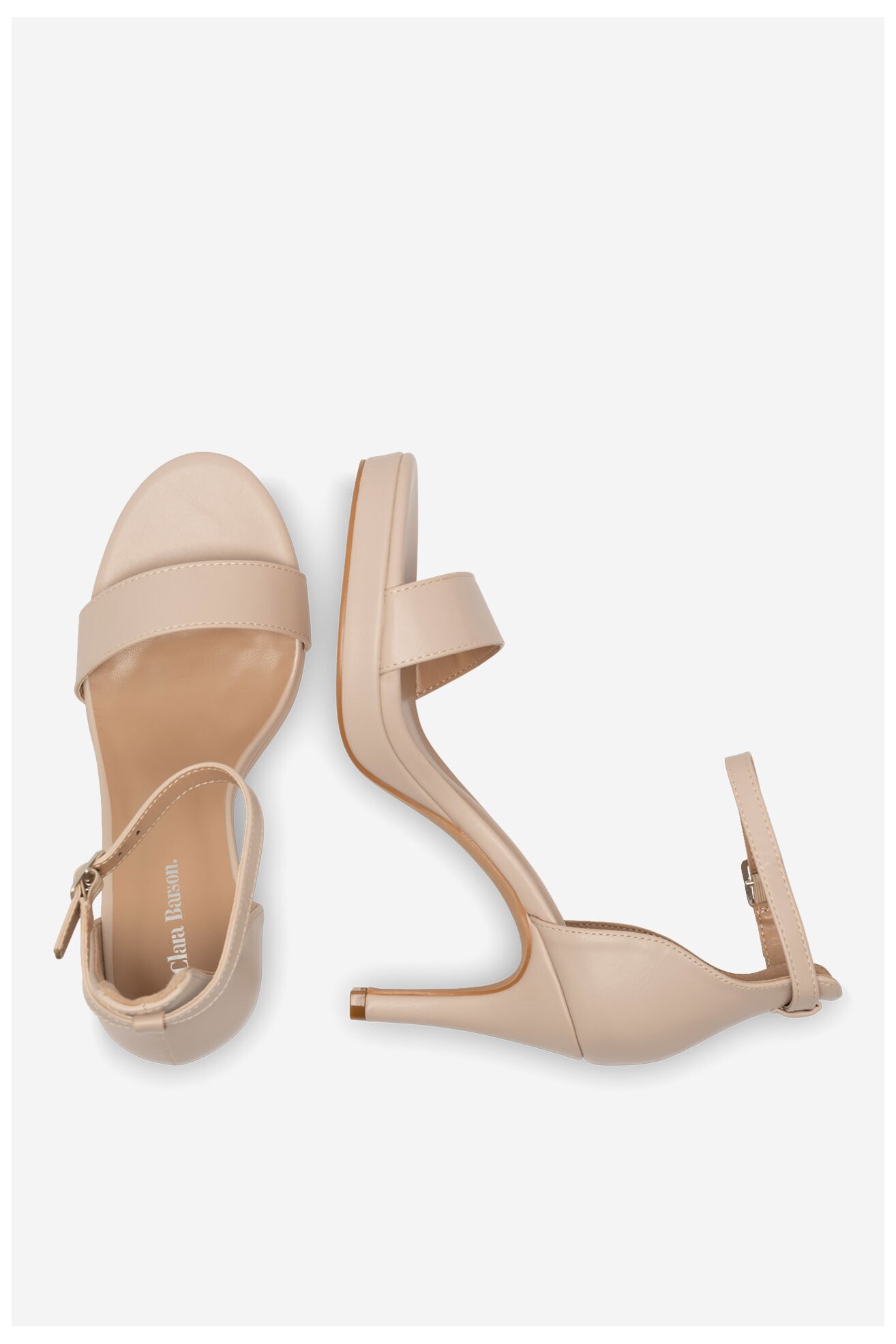 Sandały Clara Barson WSS21151-01 Beżowy