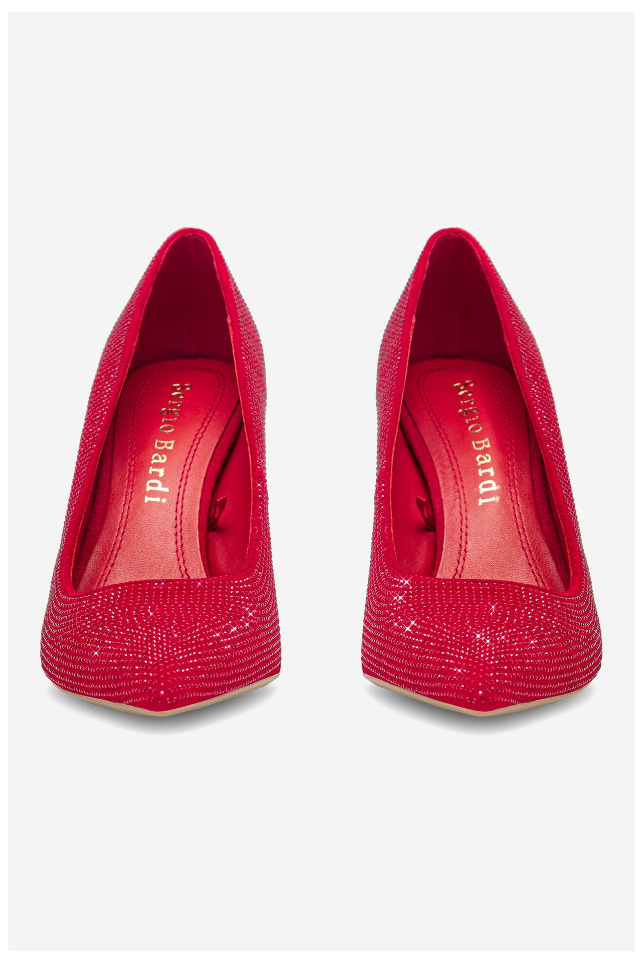 Czółenka Sergio Bardi WFA2530-1Z-SB Czerwony