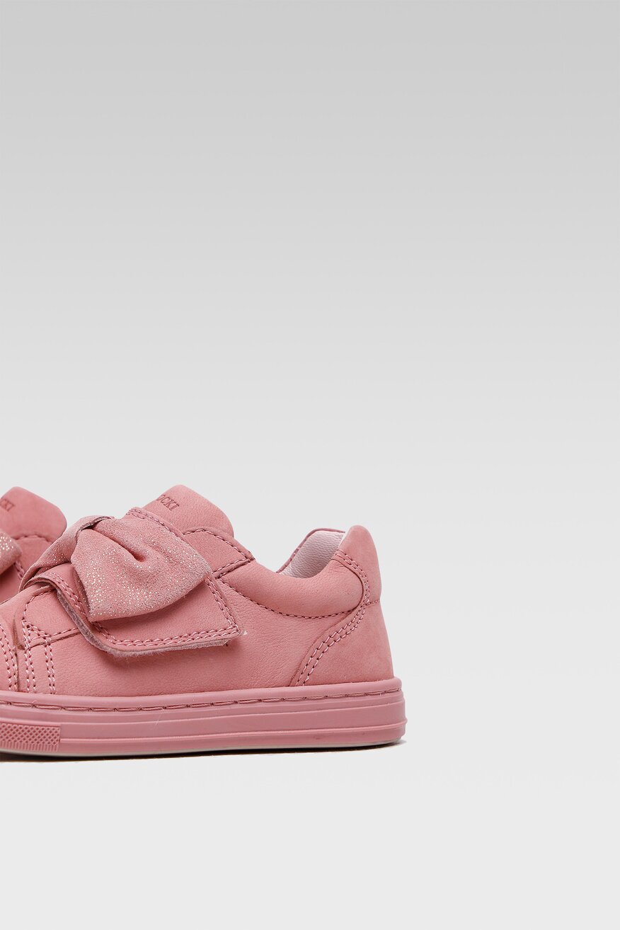 
                Lasocki Kids - Skórzane półbuty różowe - 5904248239022