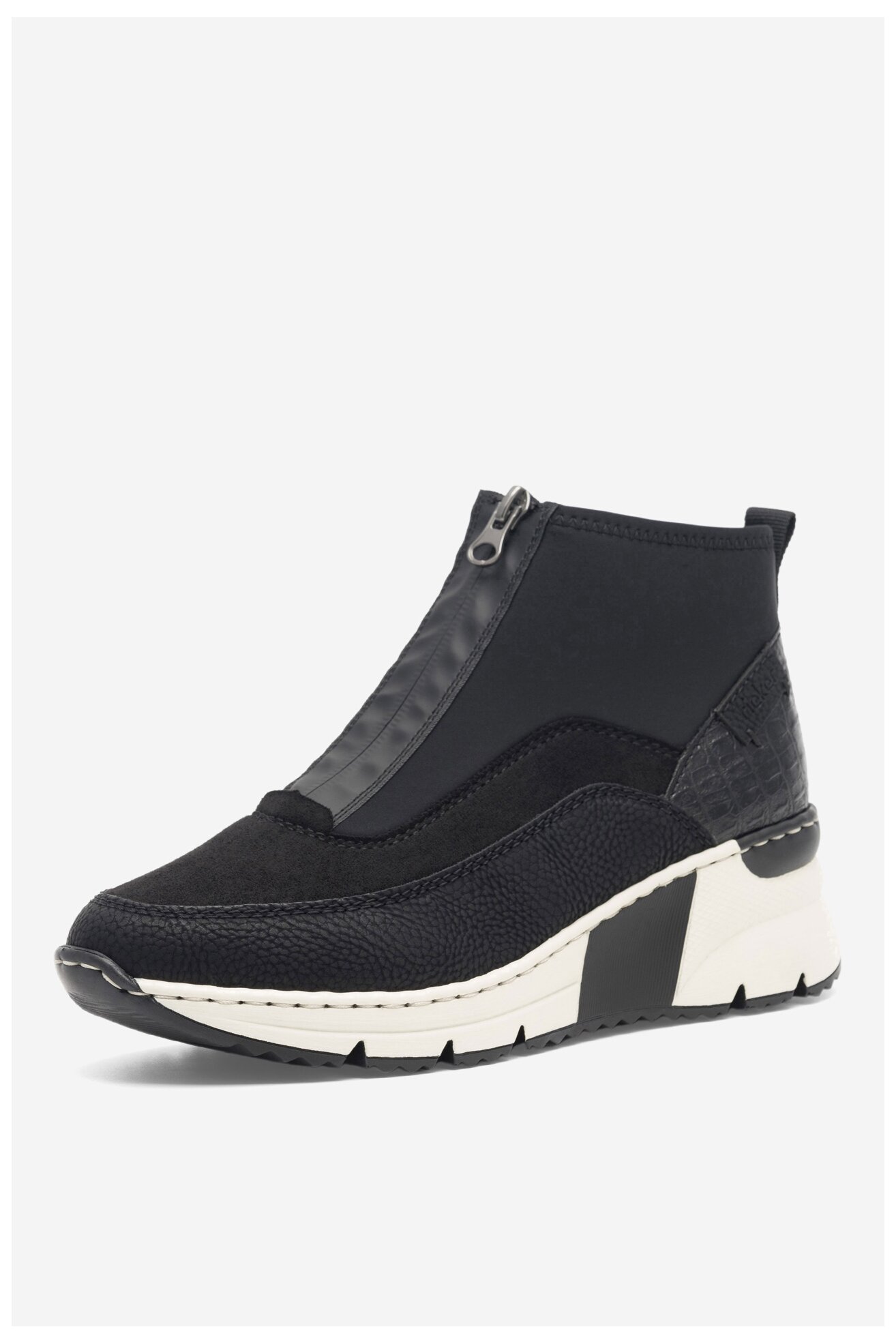 Botki Rieker N6352-00 Czarny