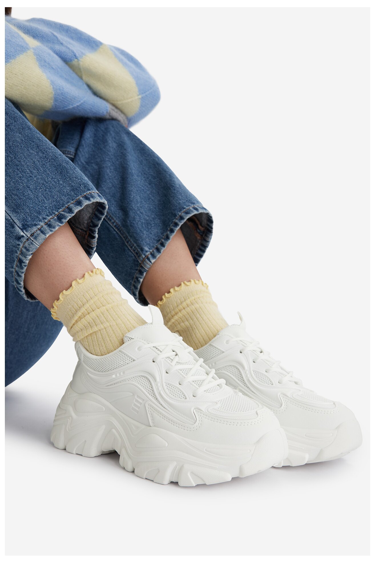 Sneakers Jenny CEO-WSS21557-02 Biały