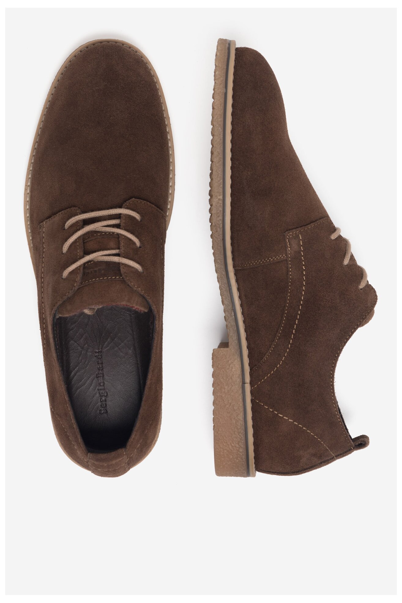 Półbuty Sergio Bardi CHARGE-07 MI25 Brązowy jasny