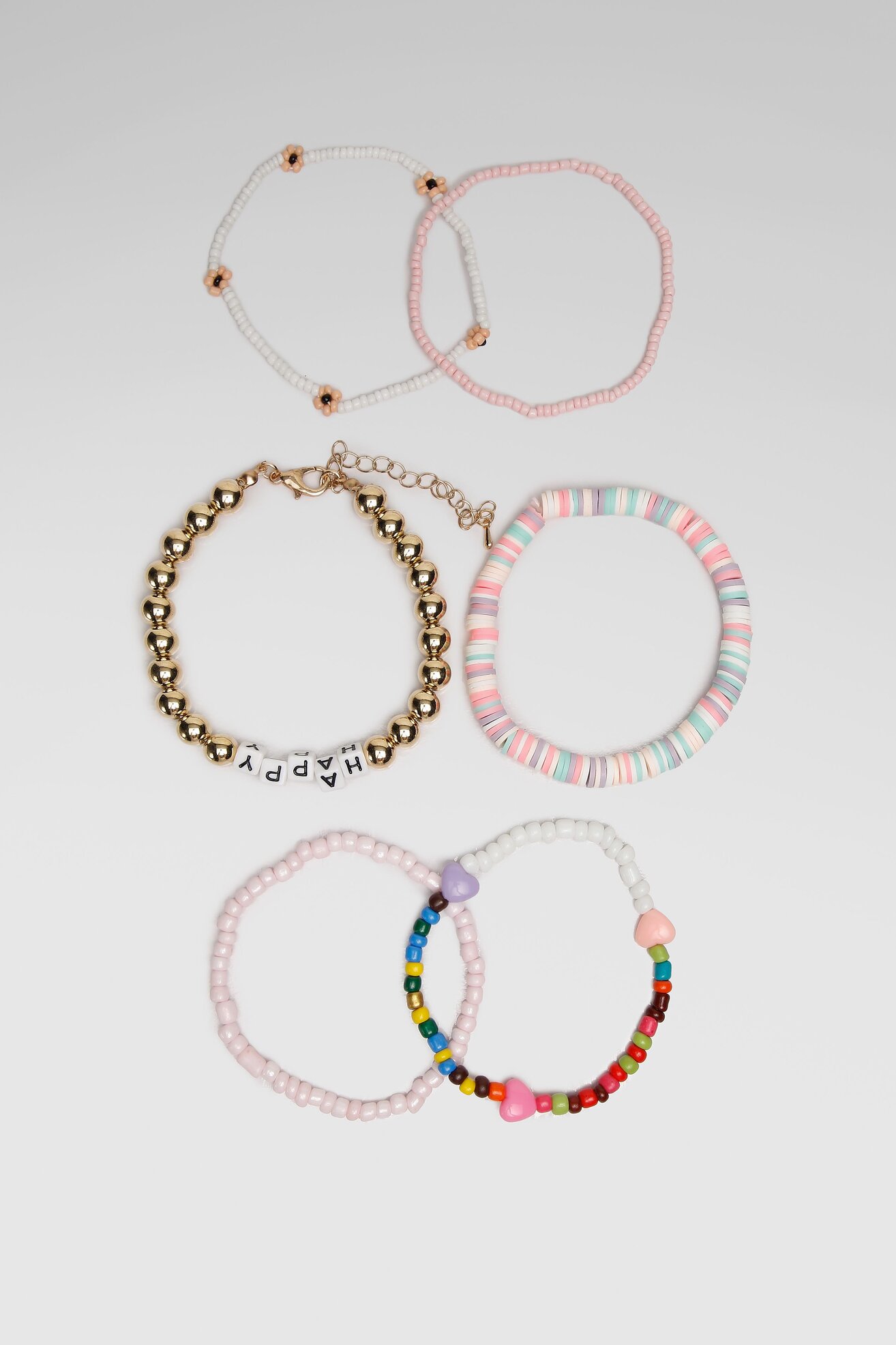 Bransoletka ACCCESSORIES 1W8-008-SS22 Złoty