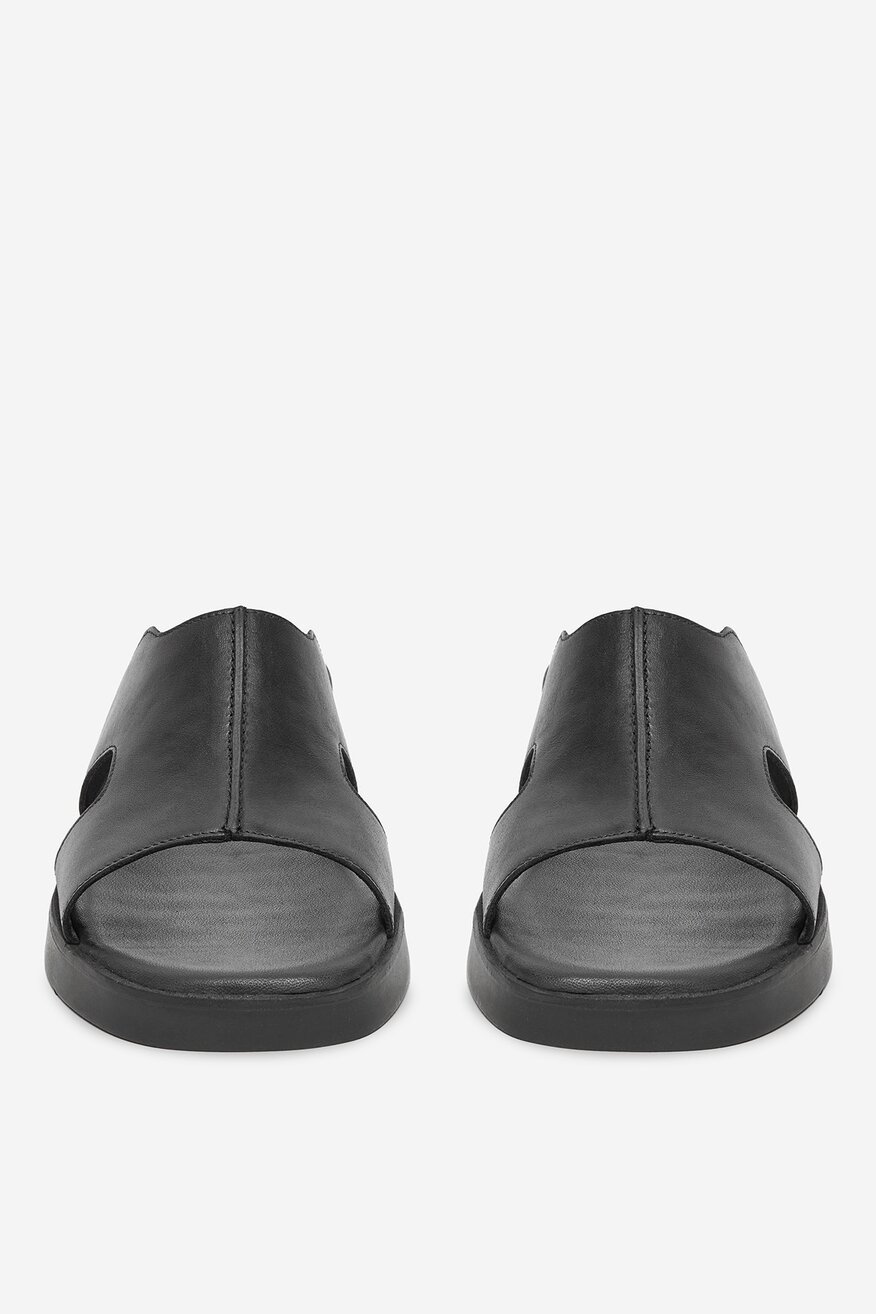 
                Lasocki - Klapki skórzane - 5904862334783